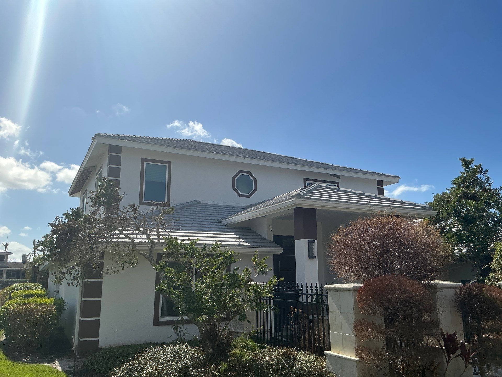 Repainting and Upgrading Gutters in Sarasota FL by Gutter Professors