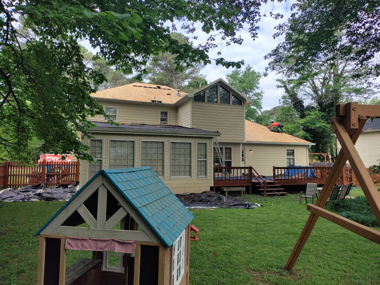 Residential Roof Replacement using Owens Corning by Inspector Roofing and Restoration