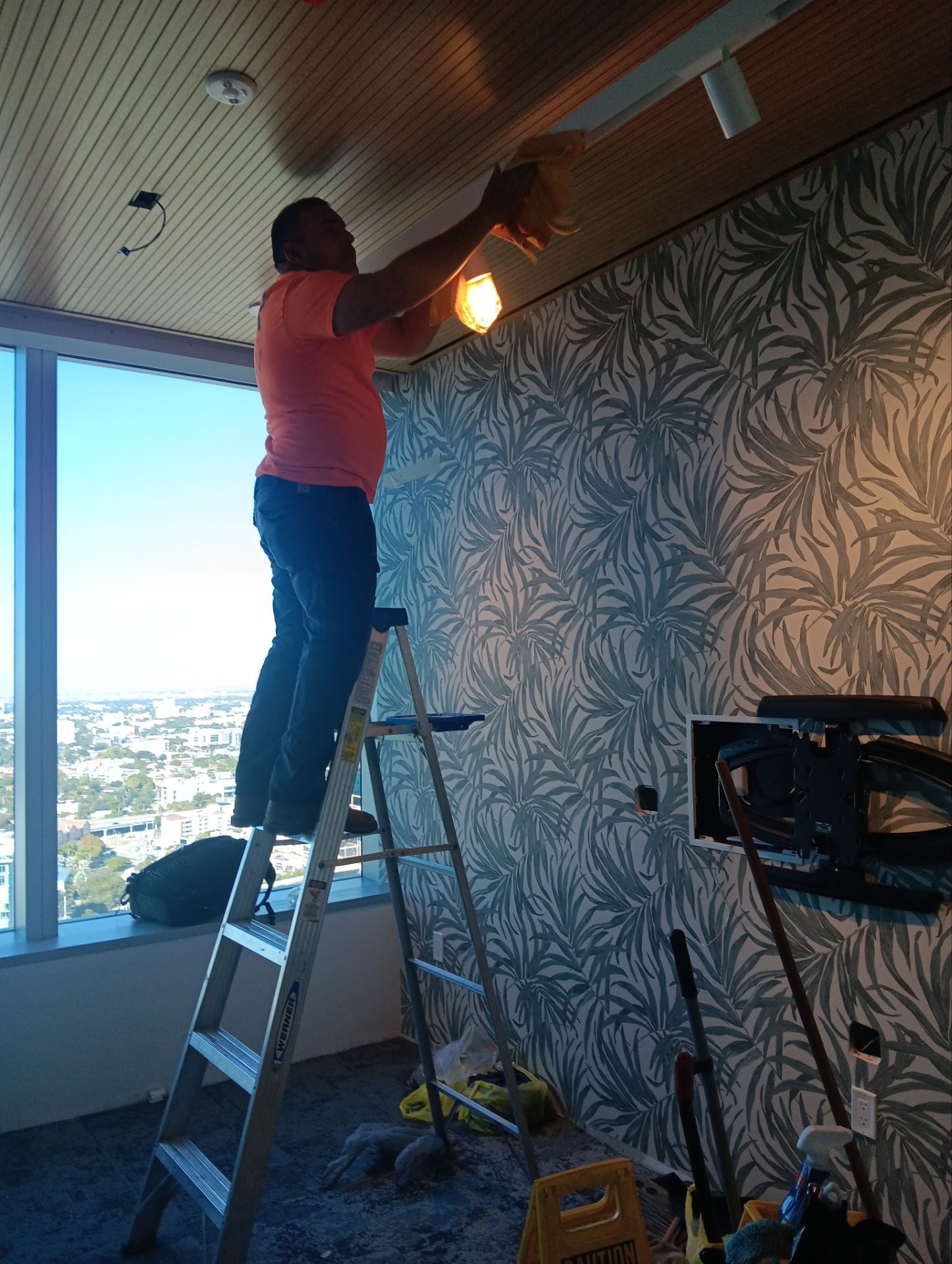 Project in Miami by CBR Cleaning Solutions