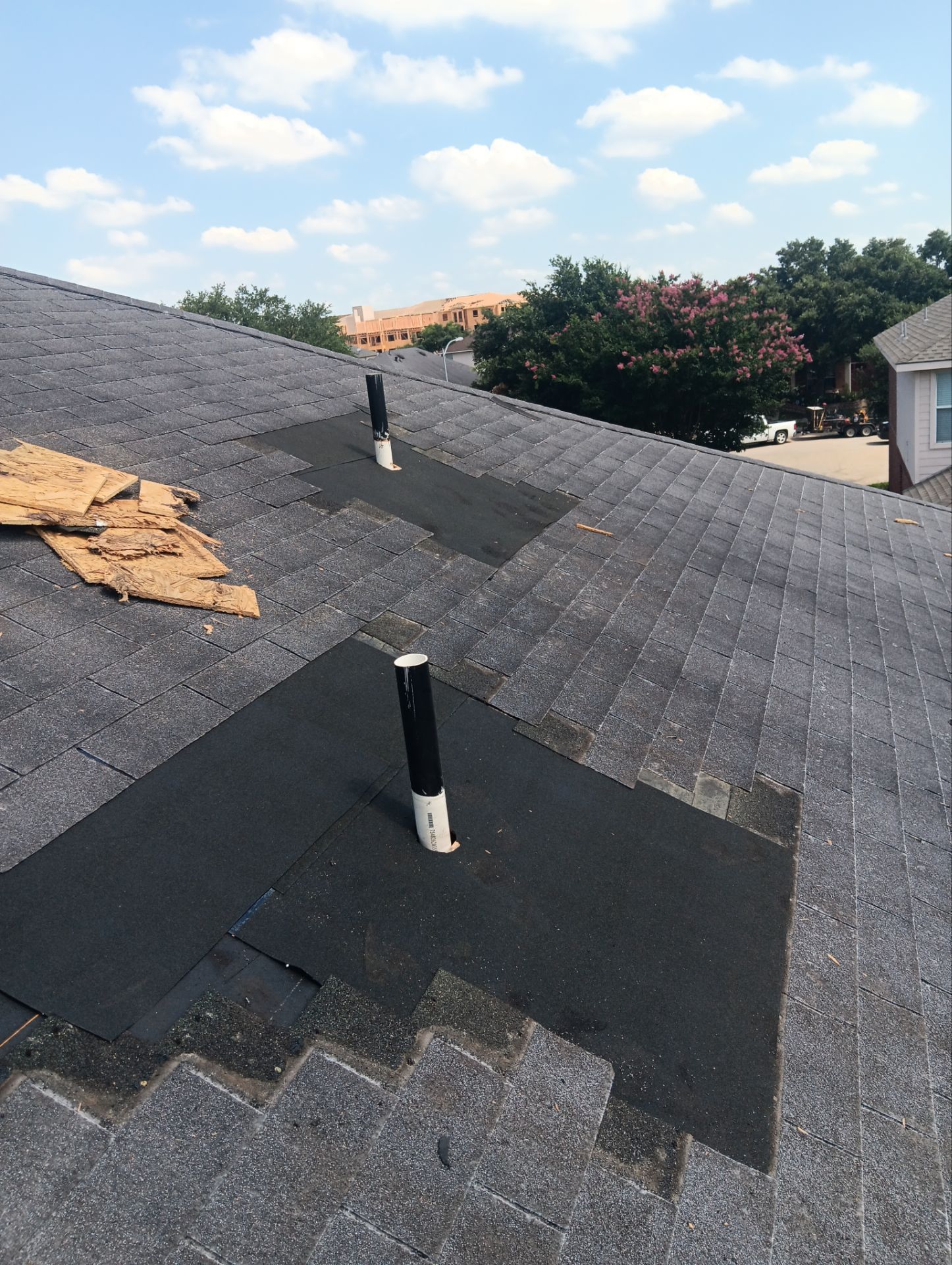 Residential Roofing Repair using Owen's Corning Duration (Lifetime) Shingles by Roof Repair Company