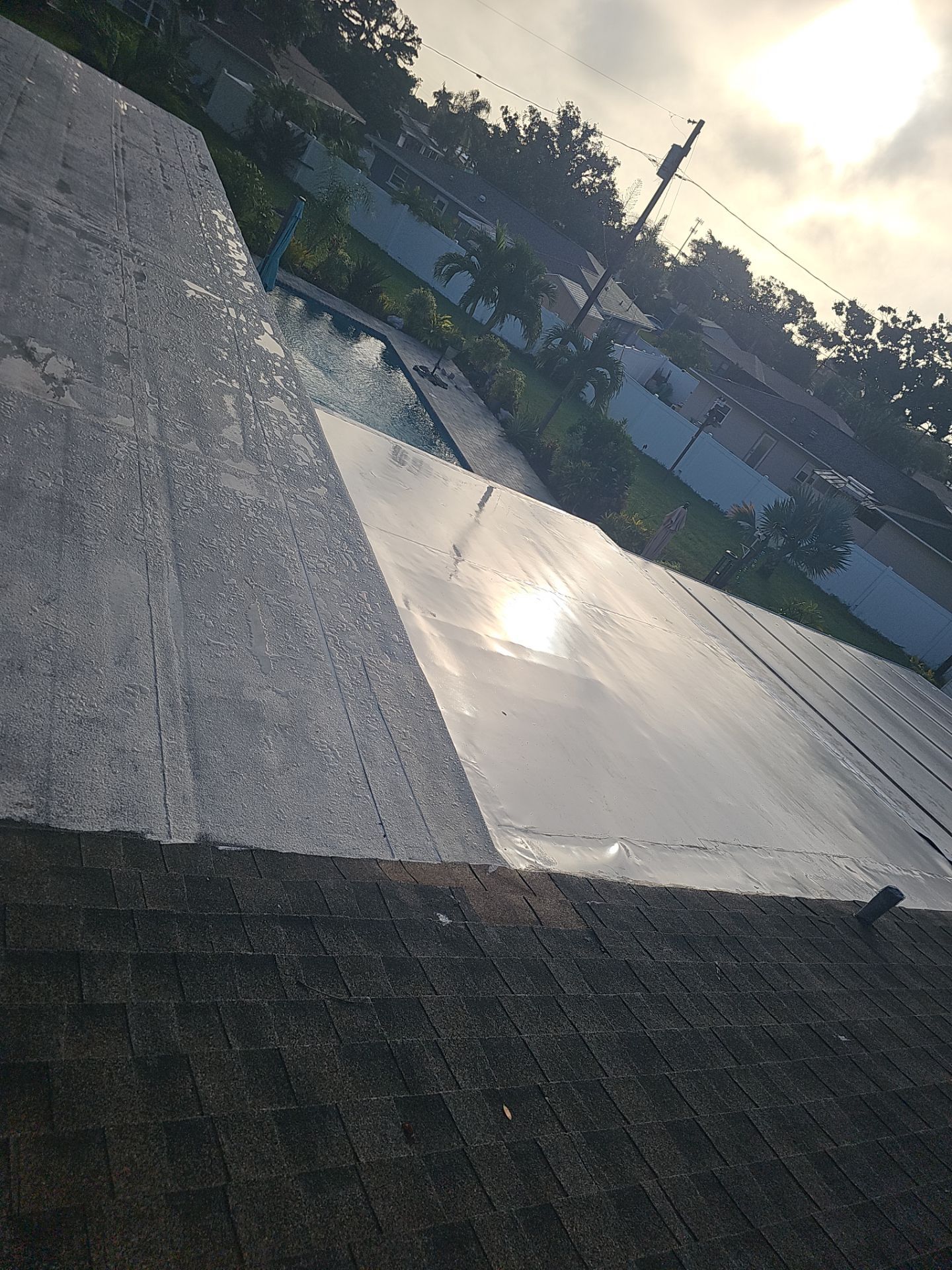 Project in St. Petersburg 33708 by Mitchell Roofing Company LLC