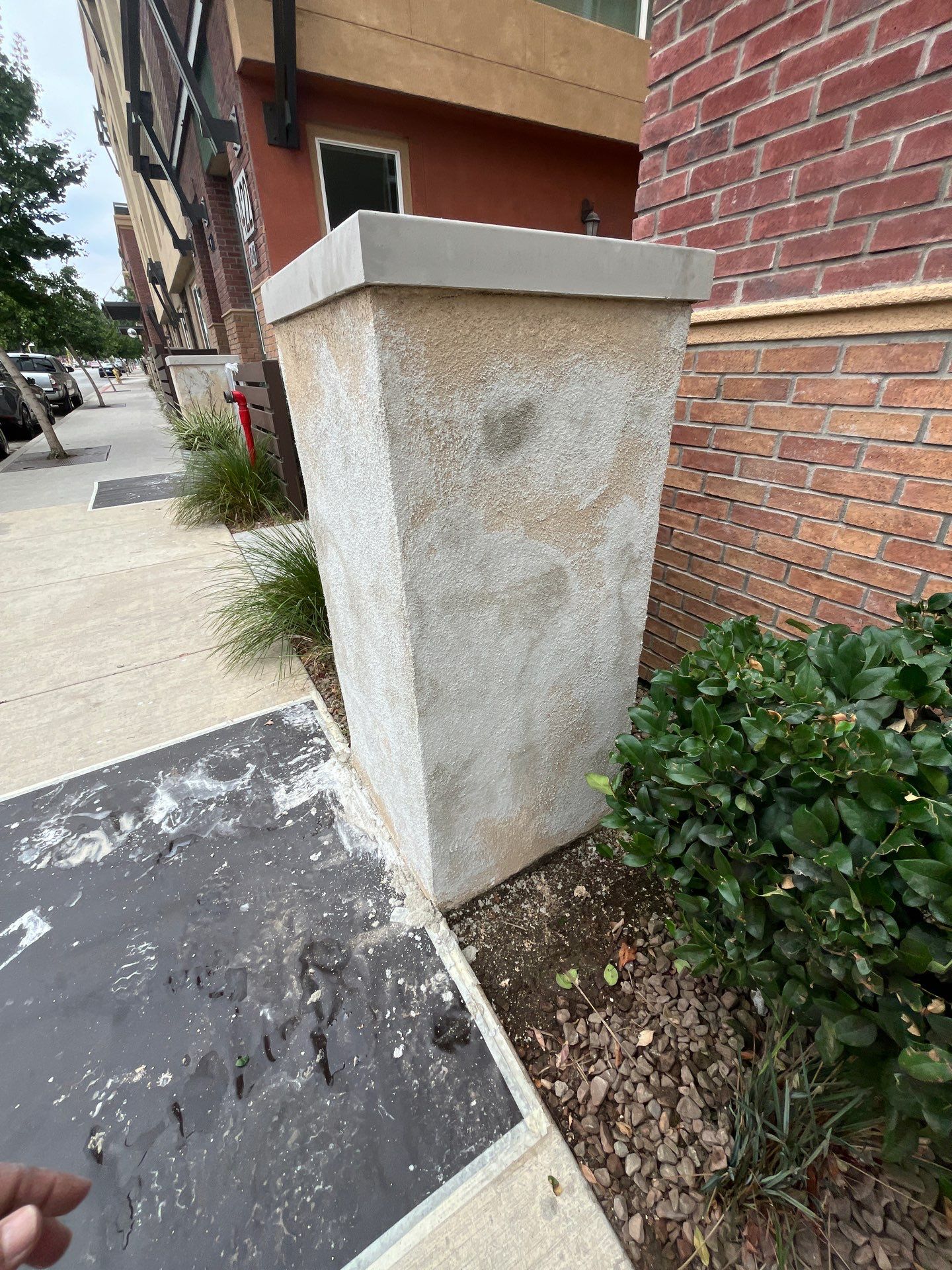 Pillar Stucco Repair in Glendora by One Stop Source