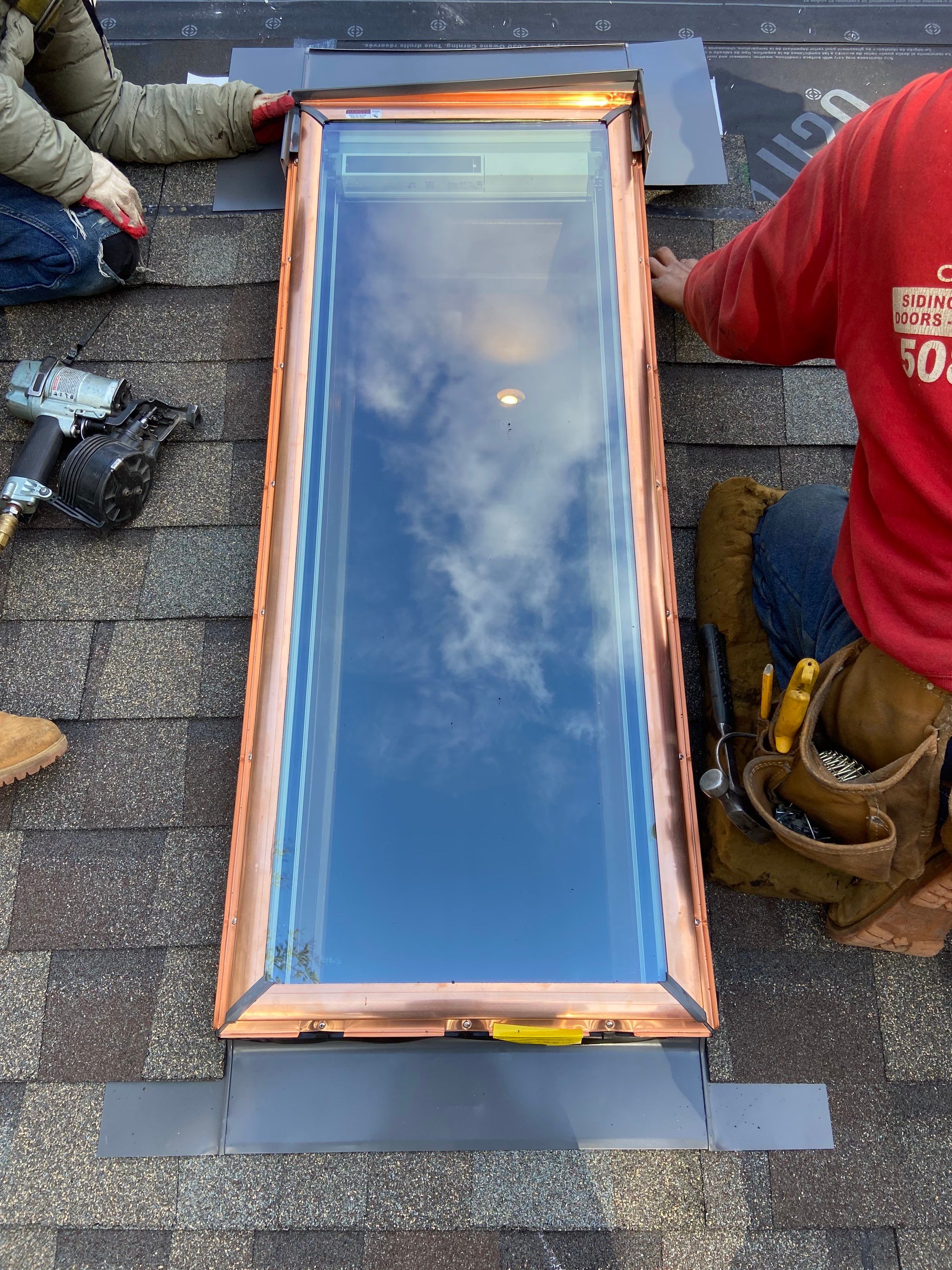 Residential Roofing Installation using Owens Corning TruDefinition by Sensible Home Solutions