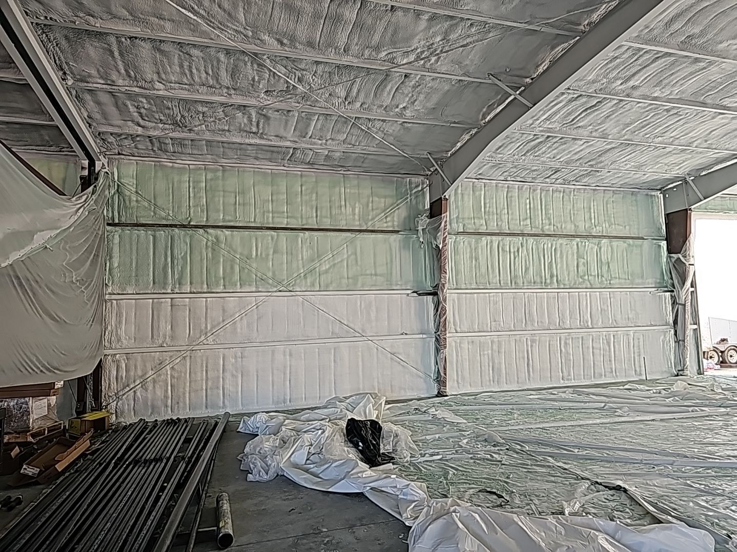 Commercial Building using Closed Cell Spray Foam by NYS Foam & Energy
