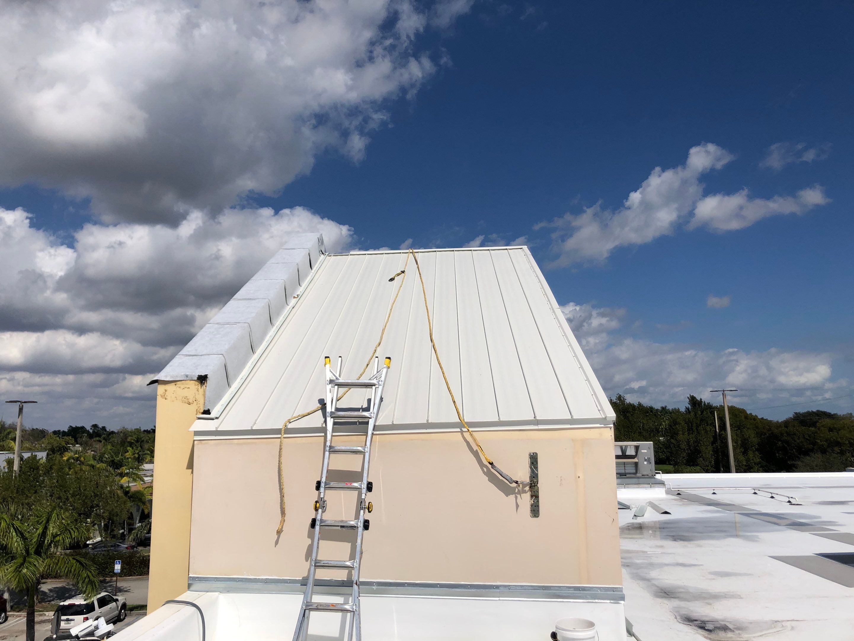 Commercial Re-Roof using GAF TPO by First Due Roofing