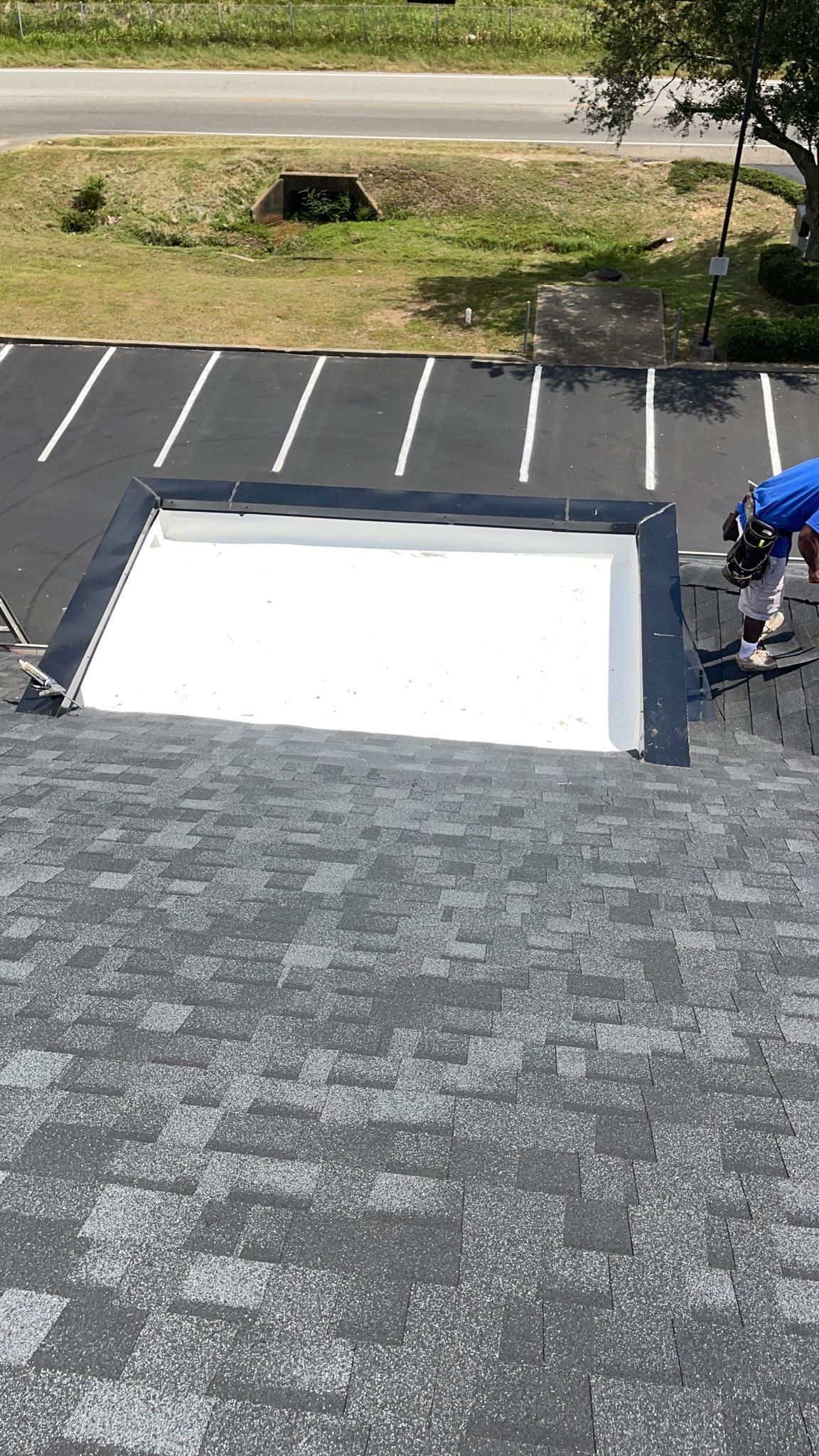 Commercial Roofing Installation using Roof Replacement by American Roofing & Construction LLC