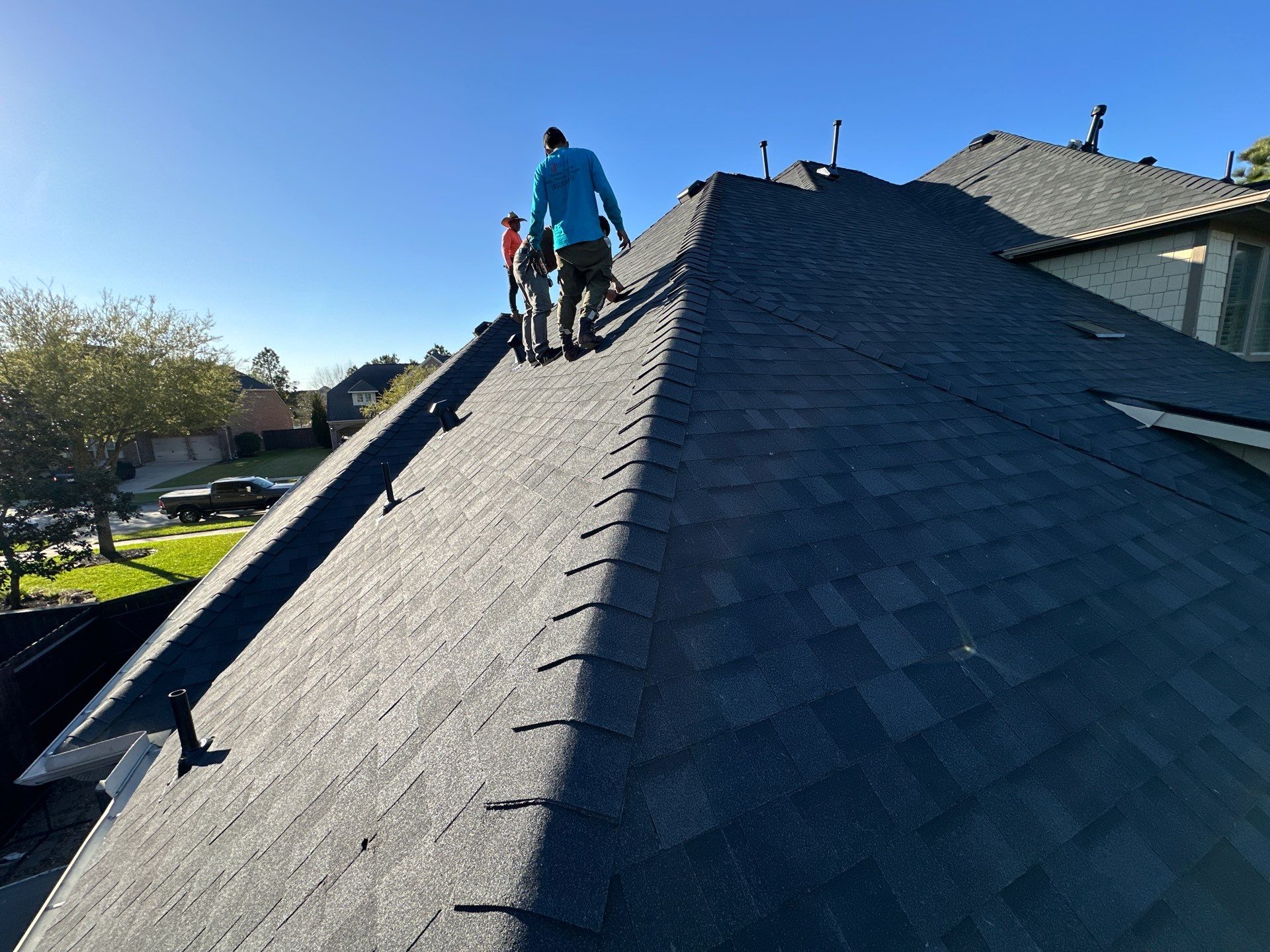 Project in Fulshear by Motion Roofing