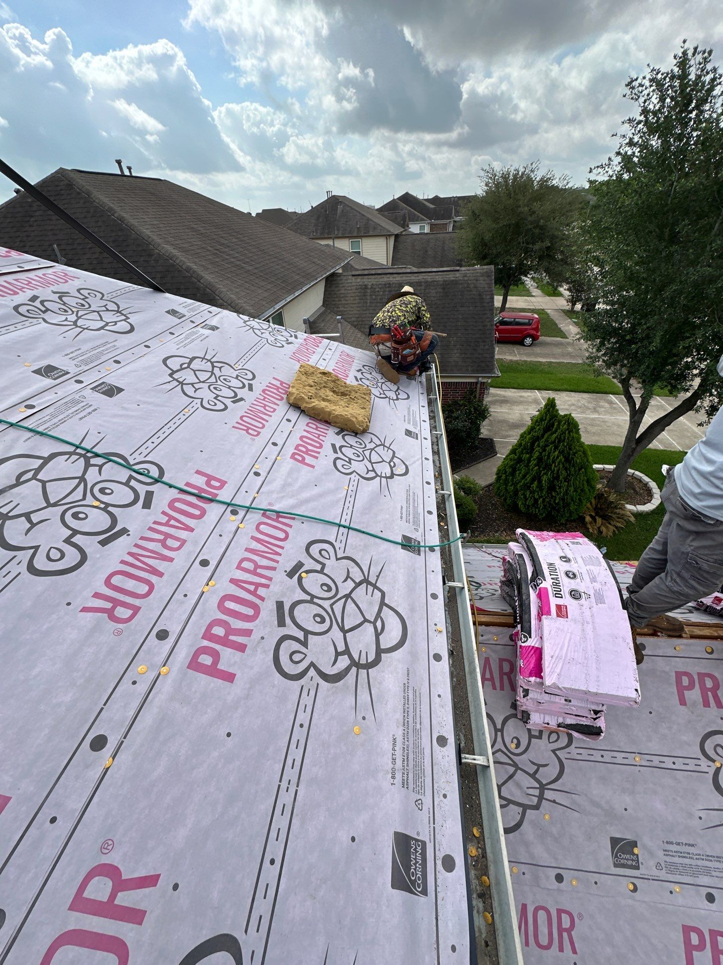 Project in Katy by Motion Roofing