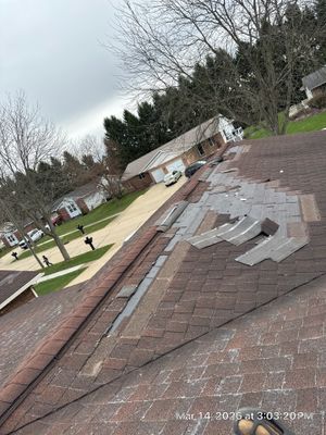 Asphalt Shingle Roof Replacement and Ridge Vent Installation in Wooster