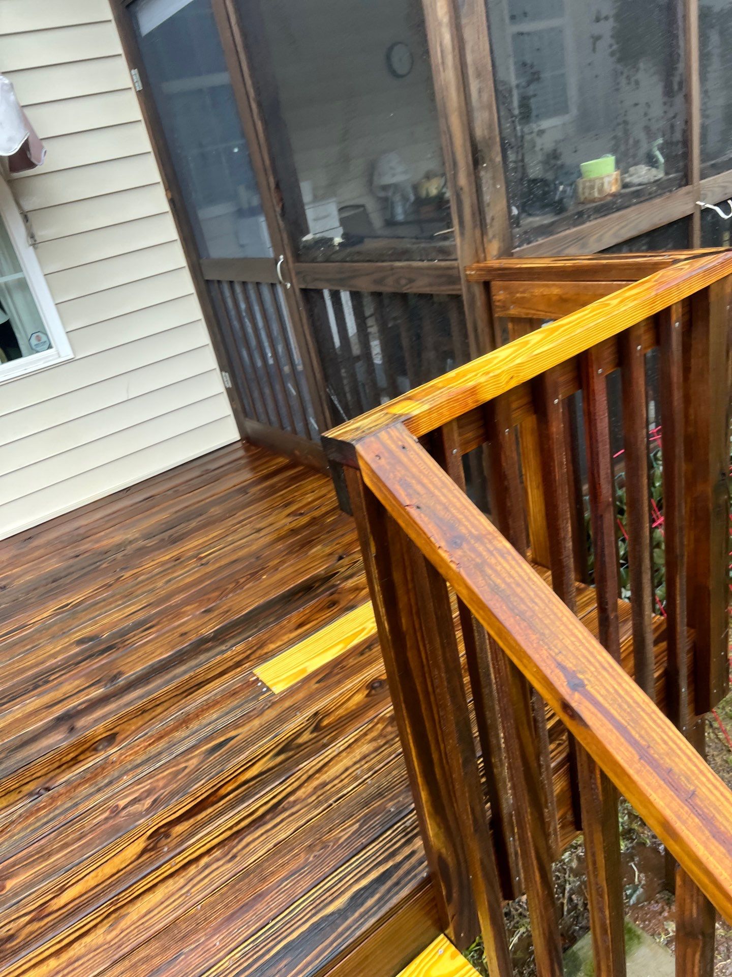 Weathered Deck using Wood Sealant by DuraSeal