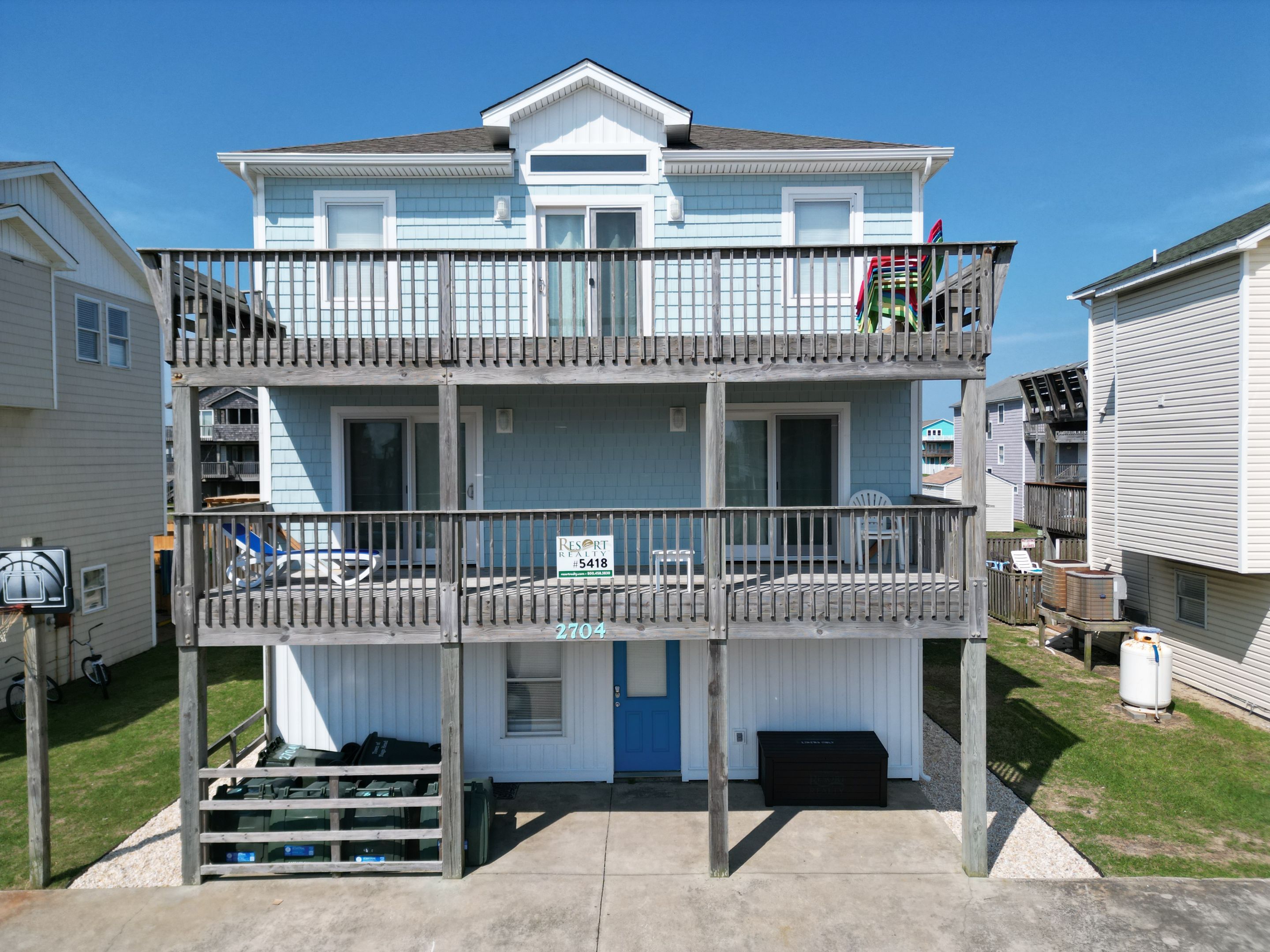 From Bland to Blue by Gallop Roofing & Remodeling, Inc.