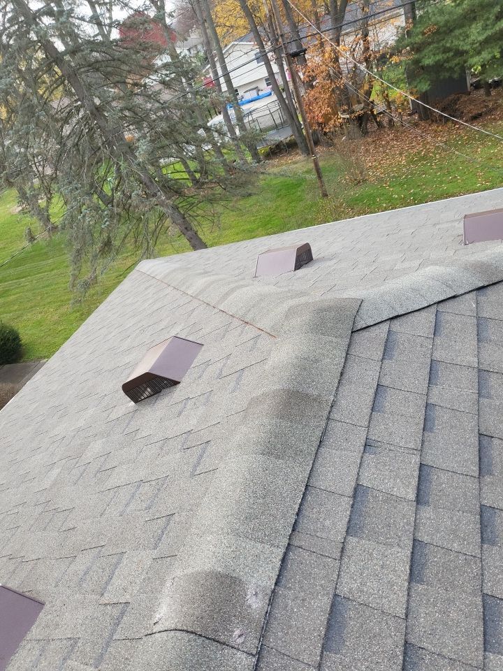 ATLAS PINNACLE COLOR: PRISTINE SCOTCHGARD WEATHERED DRIP EDGE: MUSKET BROWN by Eagle Eye Roofing