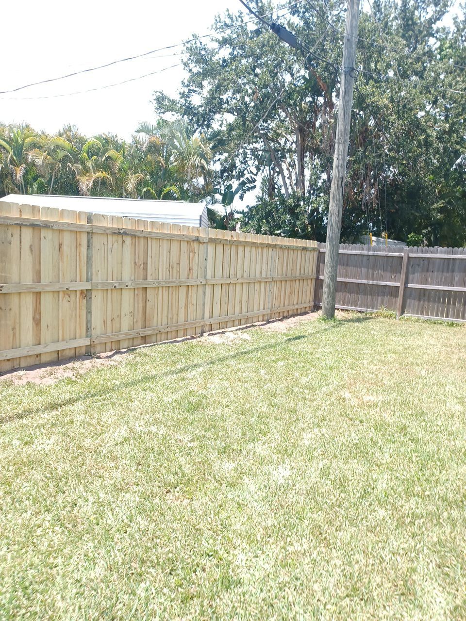 Bradenton, FL 6ft. Treated Board on Board Privacy Fence by Asap fence and gates, LLC