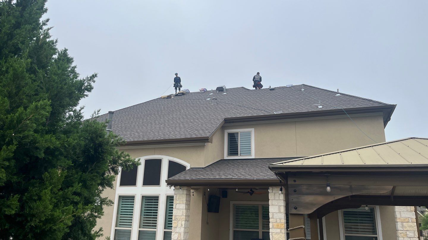 Residential Roof Replacement using GAF HDZ - Weathered Wood by Elite Roofing LLC