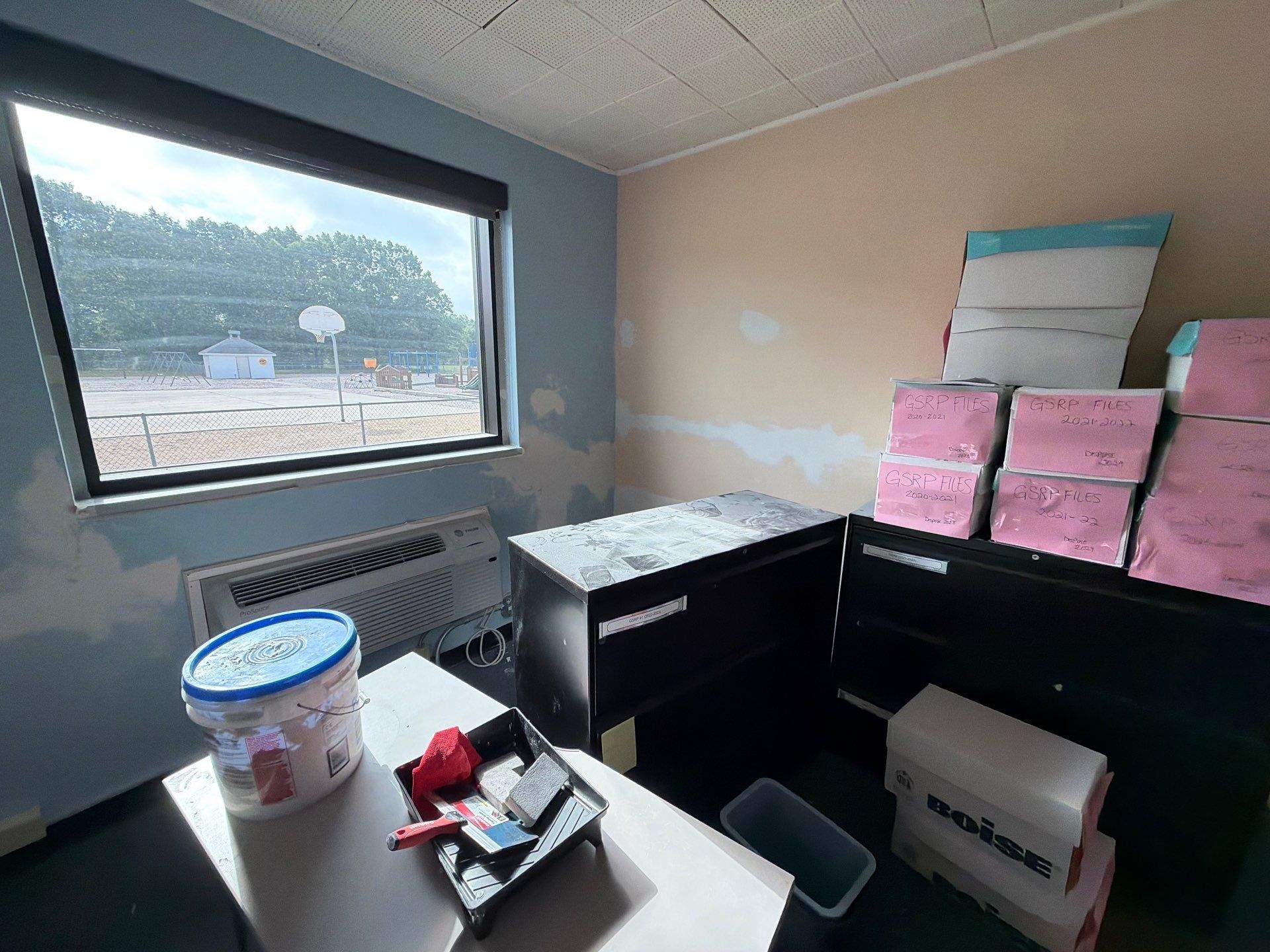 Early Childhood Center Interior Painting and Drywall Repair in Muskegon by Gordon Painting