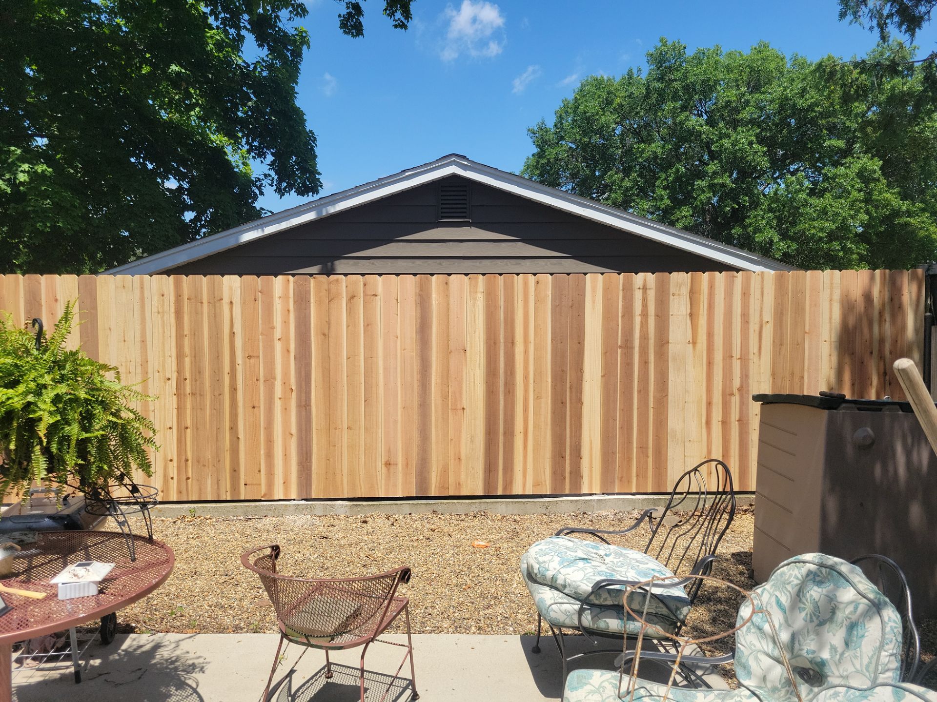 Project in Cedar Falls by Perfect Picket Fence and Stain