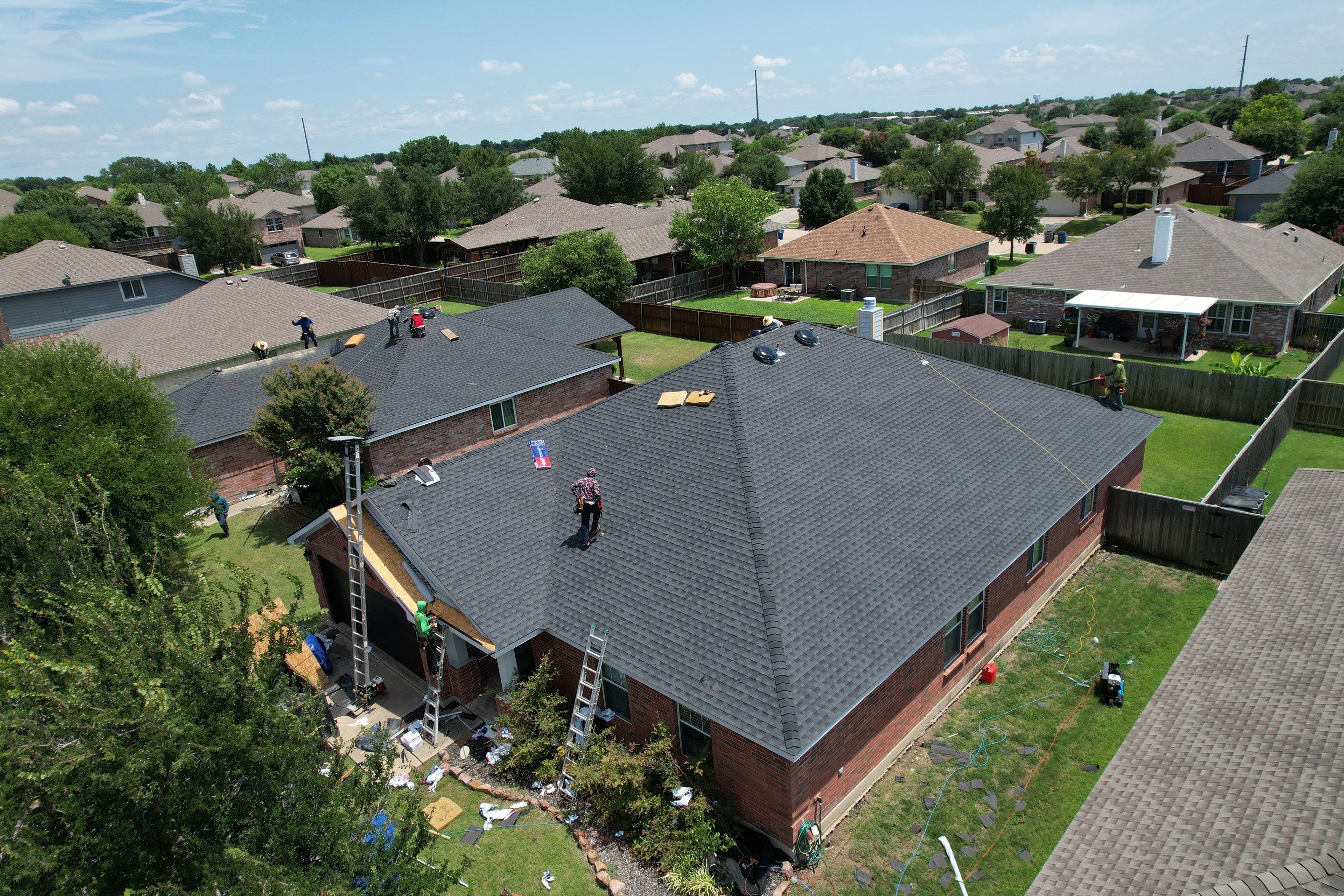 Project in Wylie by Zeus Exteriors