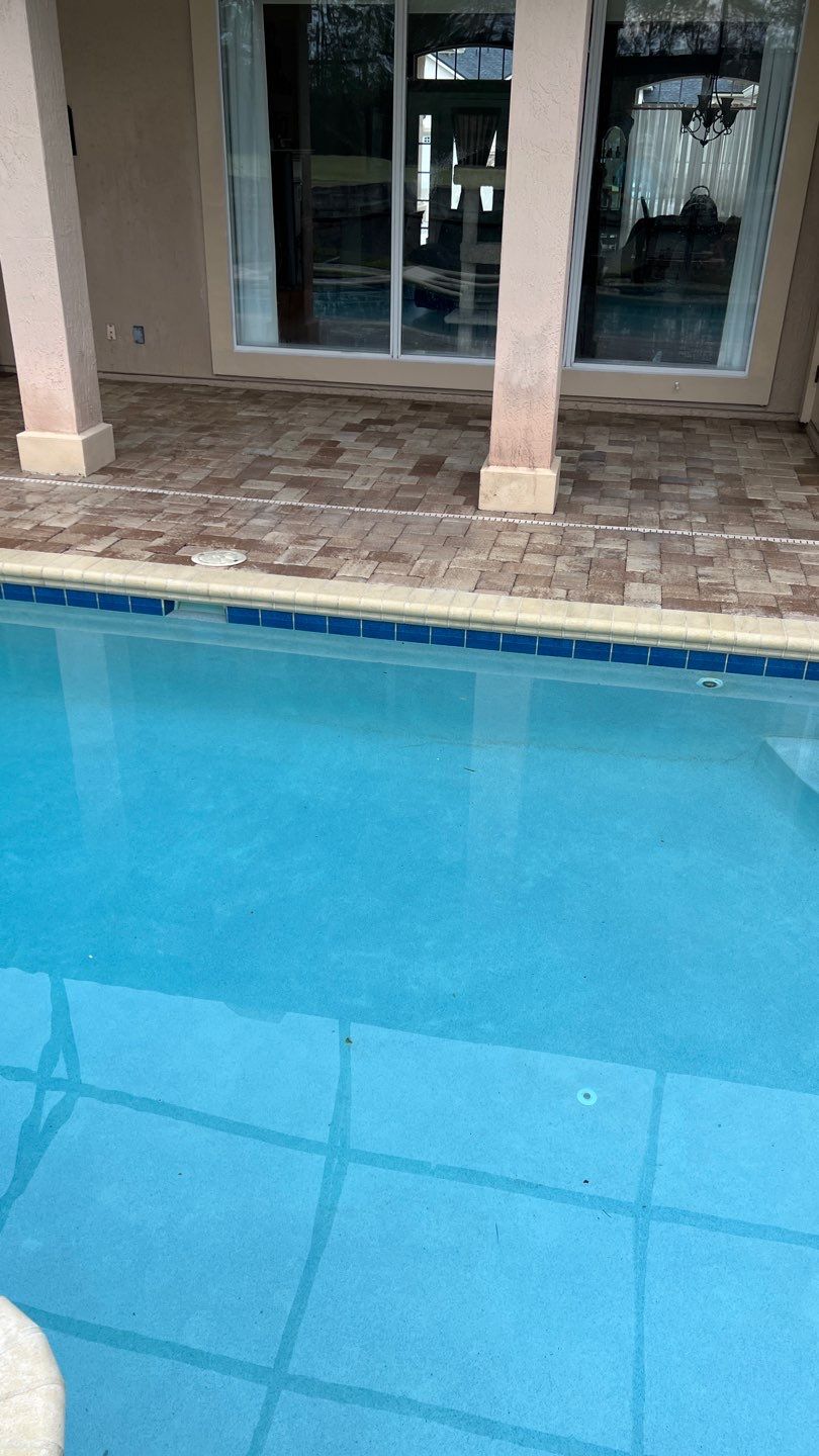 Pool Deck using Concrete Sealant by DuraSeal