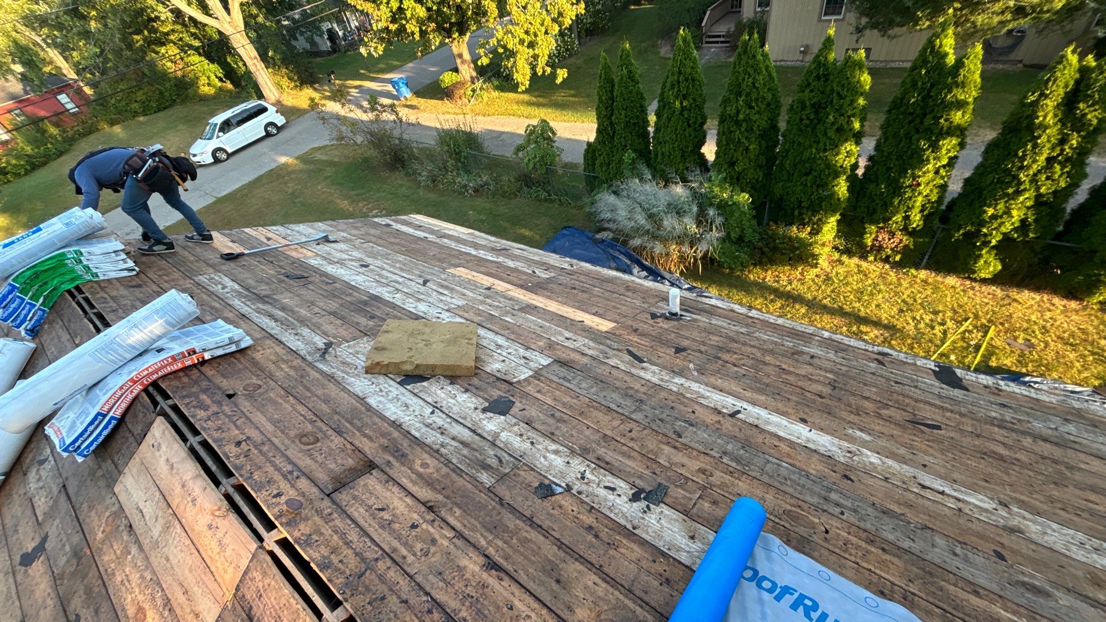 Roof Replacement using CertainTeed Northgate by 180 Contractors