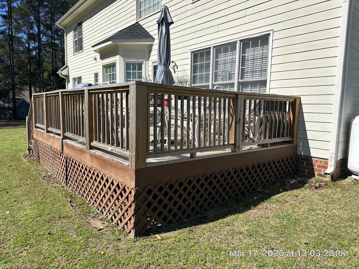 Deck using Wood Sealant by DuraSeal
