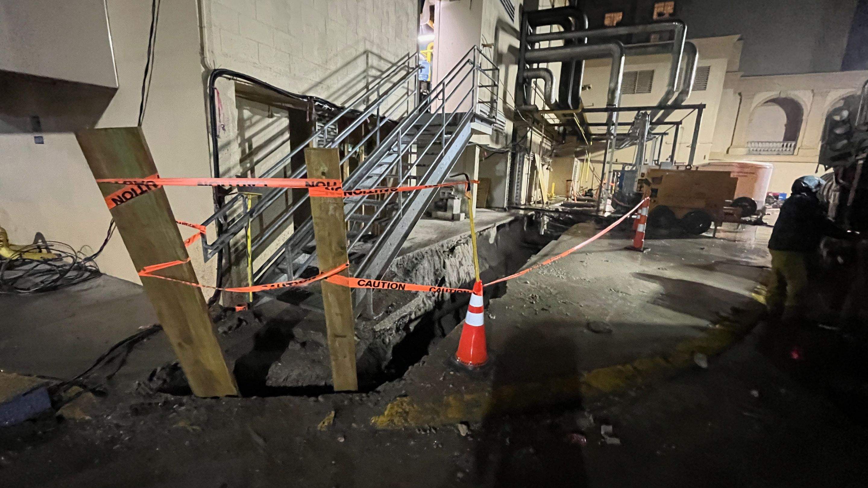 Ritz-Carlton NW Service Area Daylighting by Don Mar, Inc. Storm Water Solutions