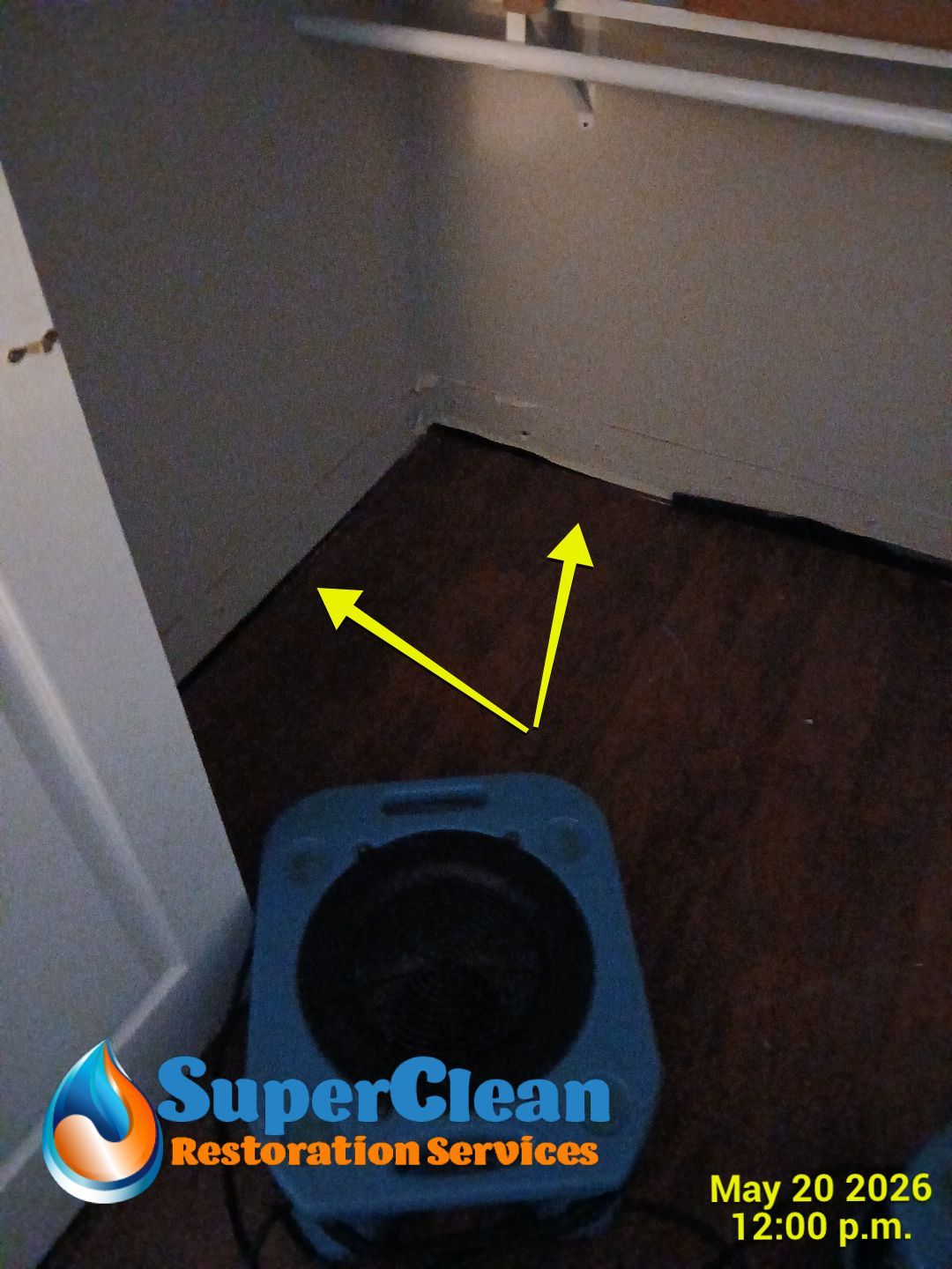 Water Damage Detection and Structural Drying in Palm City by SuperClean 