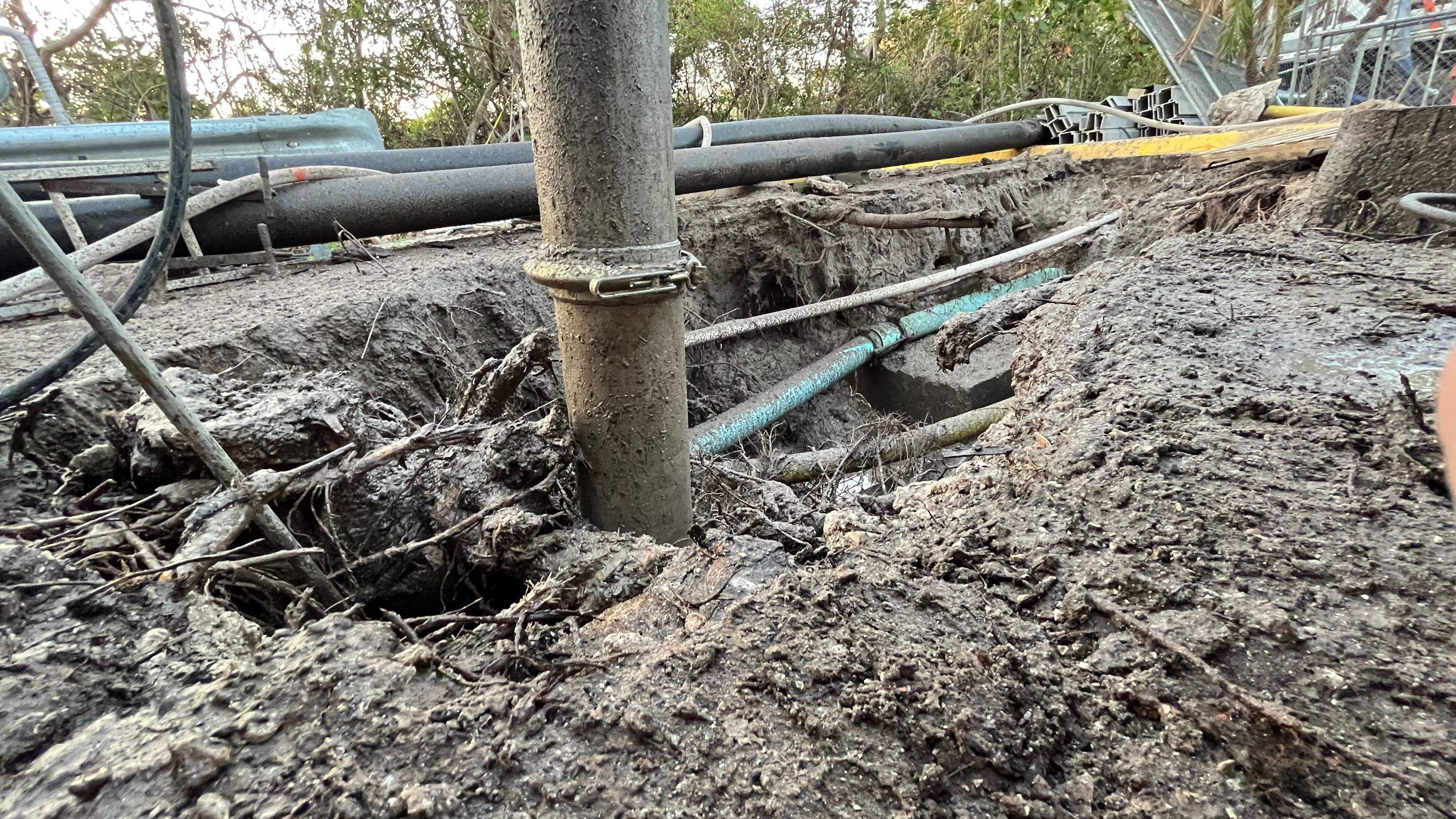 Ritz-Carlton NW Service Area Daylighting by Don Mar, Inc. Storm Water Solutions