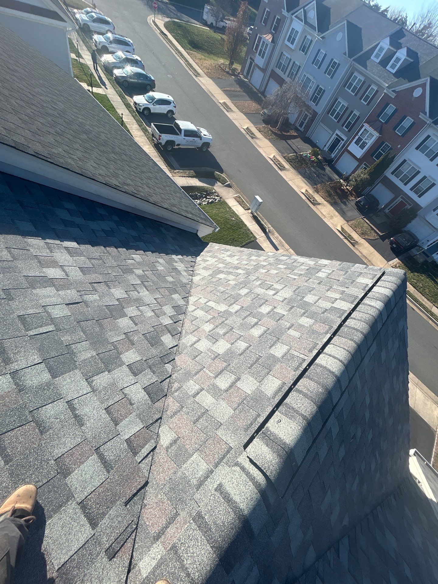 Bristow: Residential Roof Replacement with CertainTeed Landmark Pro in Max Def Colonial Slate by RM Banning, Inc.