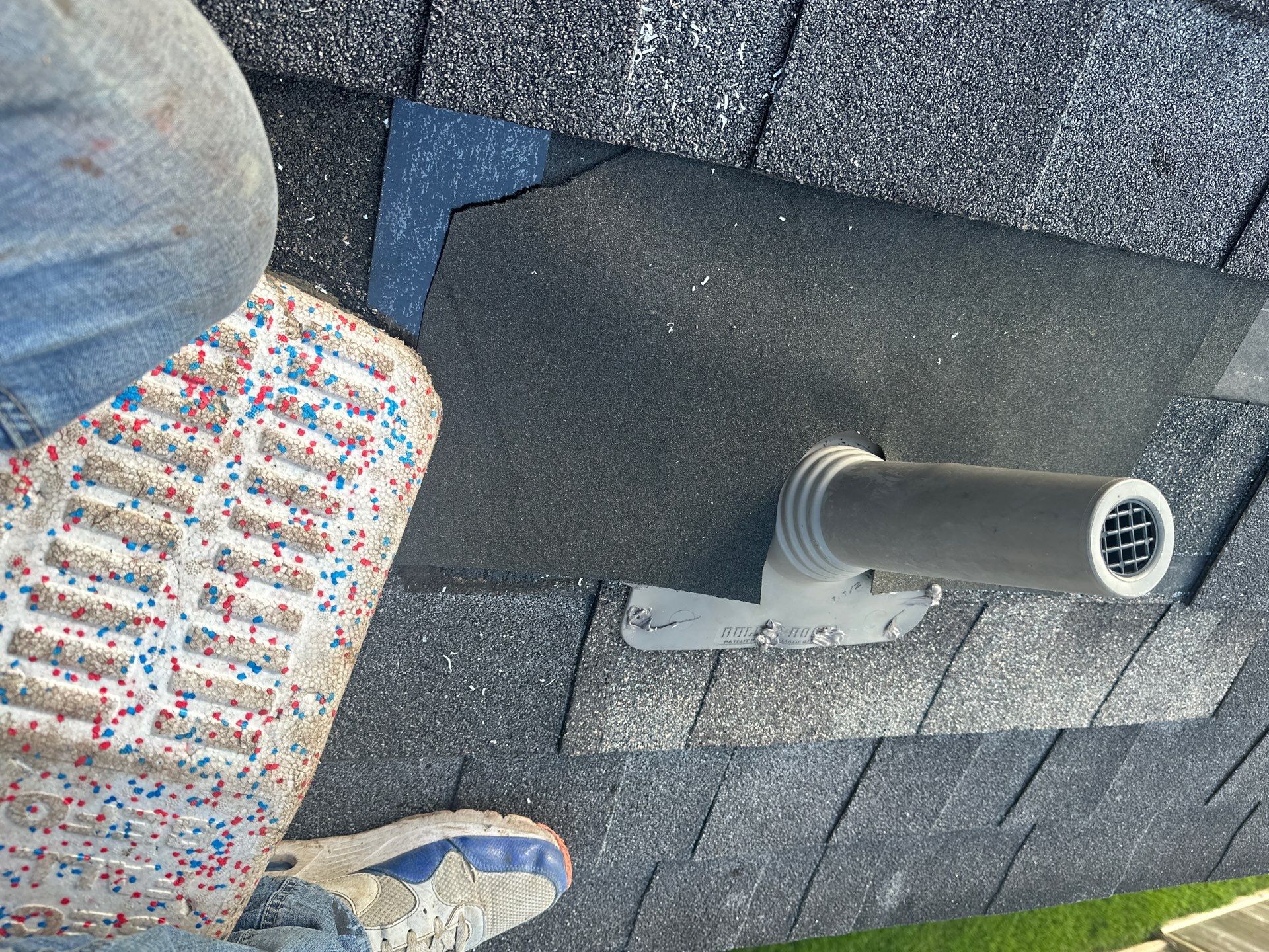 Hail Damage using Owen's Corning Duration (Lifetime) Shingles by Roof Repair Company
