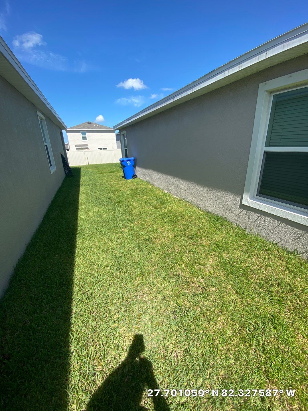 Tan Vinyl Privacy Fence Installation by Asap fence and gates, LLC