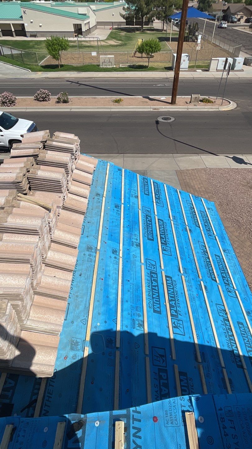 Sandstone Beige Concrete Tile by Reimagine Roofing
