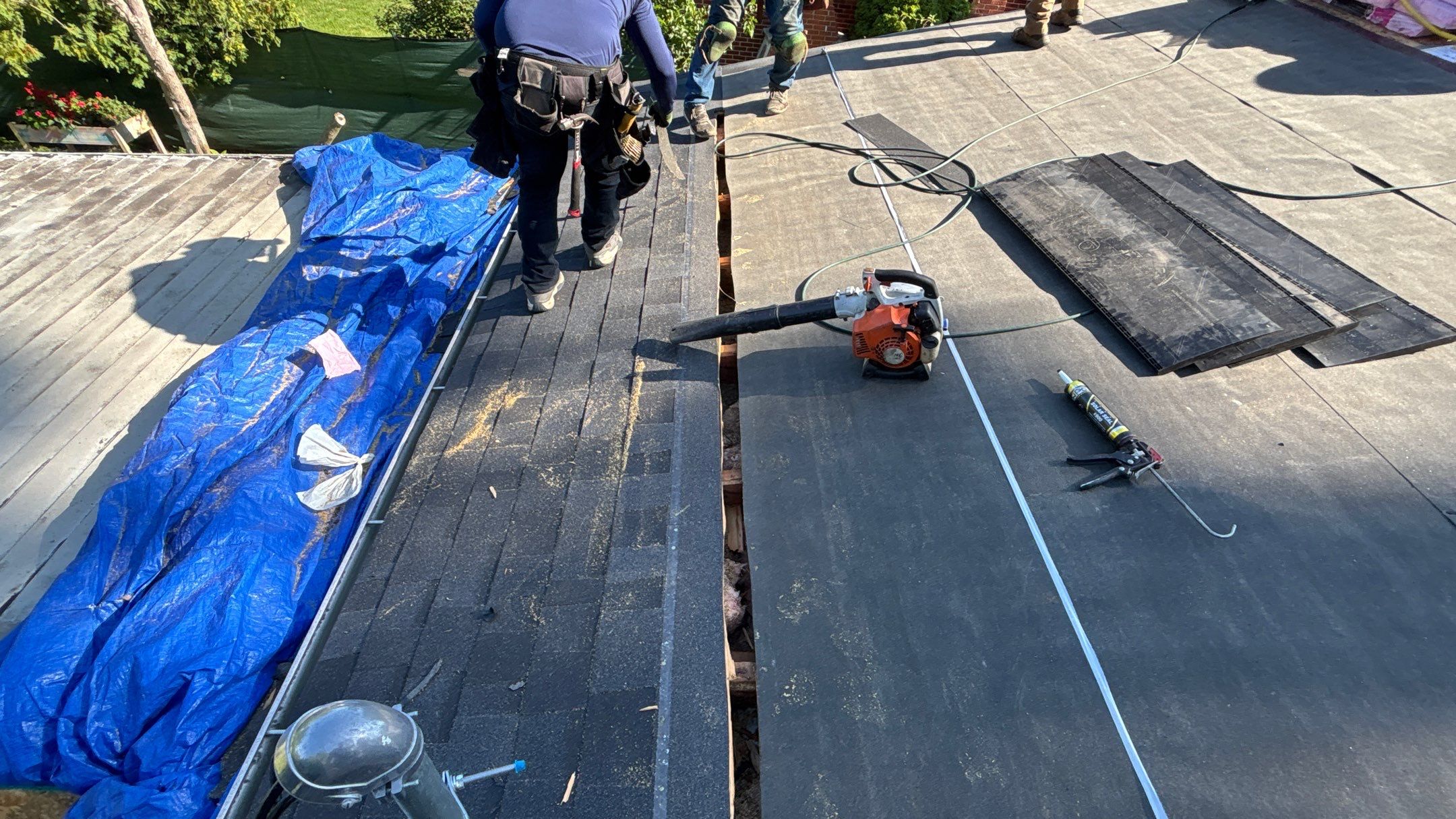 Roof Replacement using Owens Corning Onyx Black by 180 Contractors