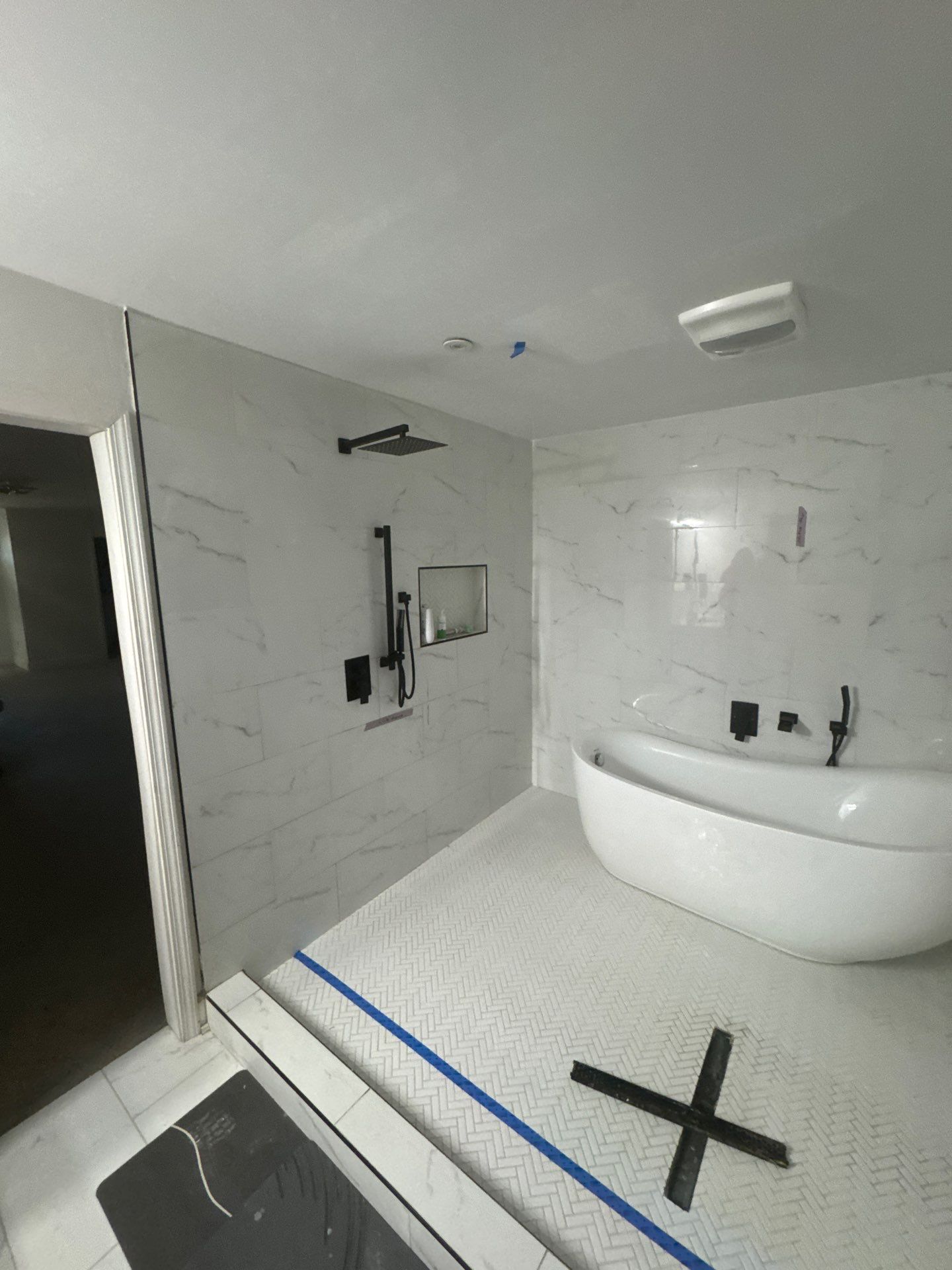 Shower renovation by Prudencio