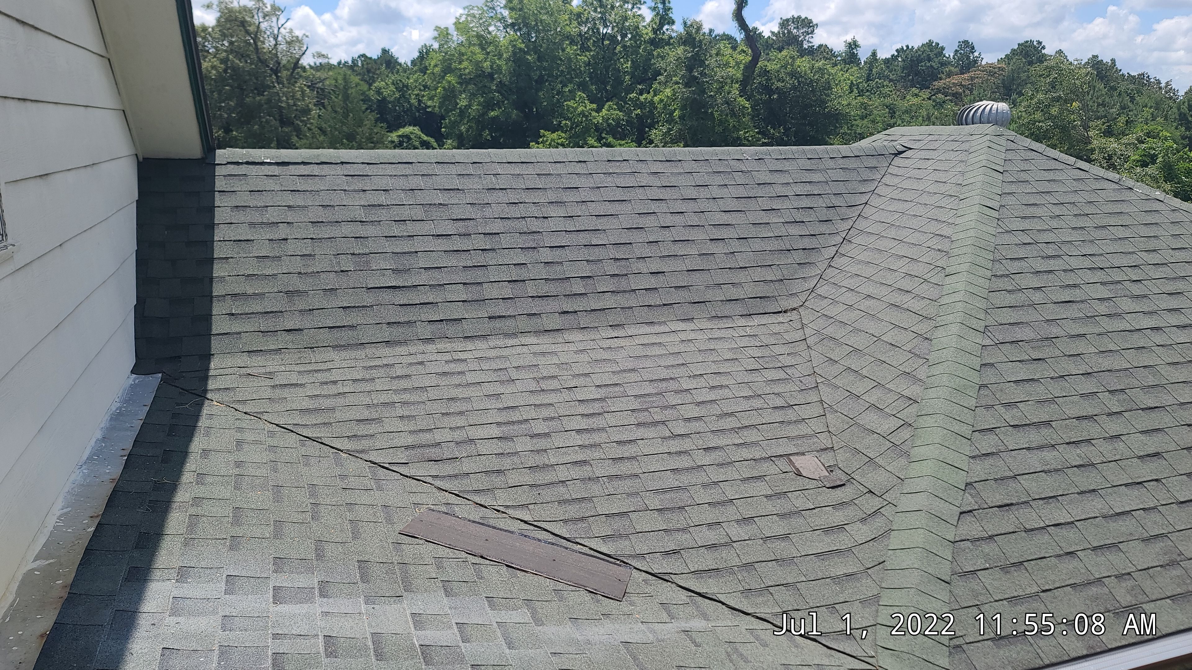Residential Roofing Installation using Malarkey Highlander NEX by Hostetler Roofing