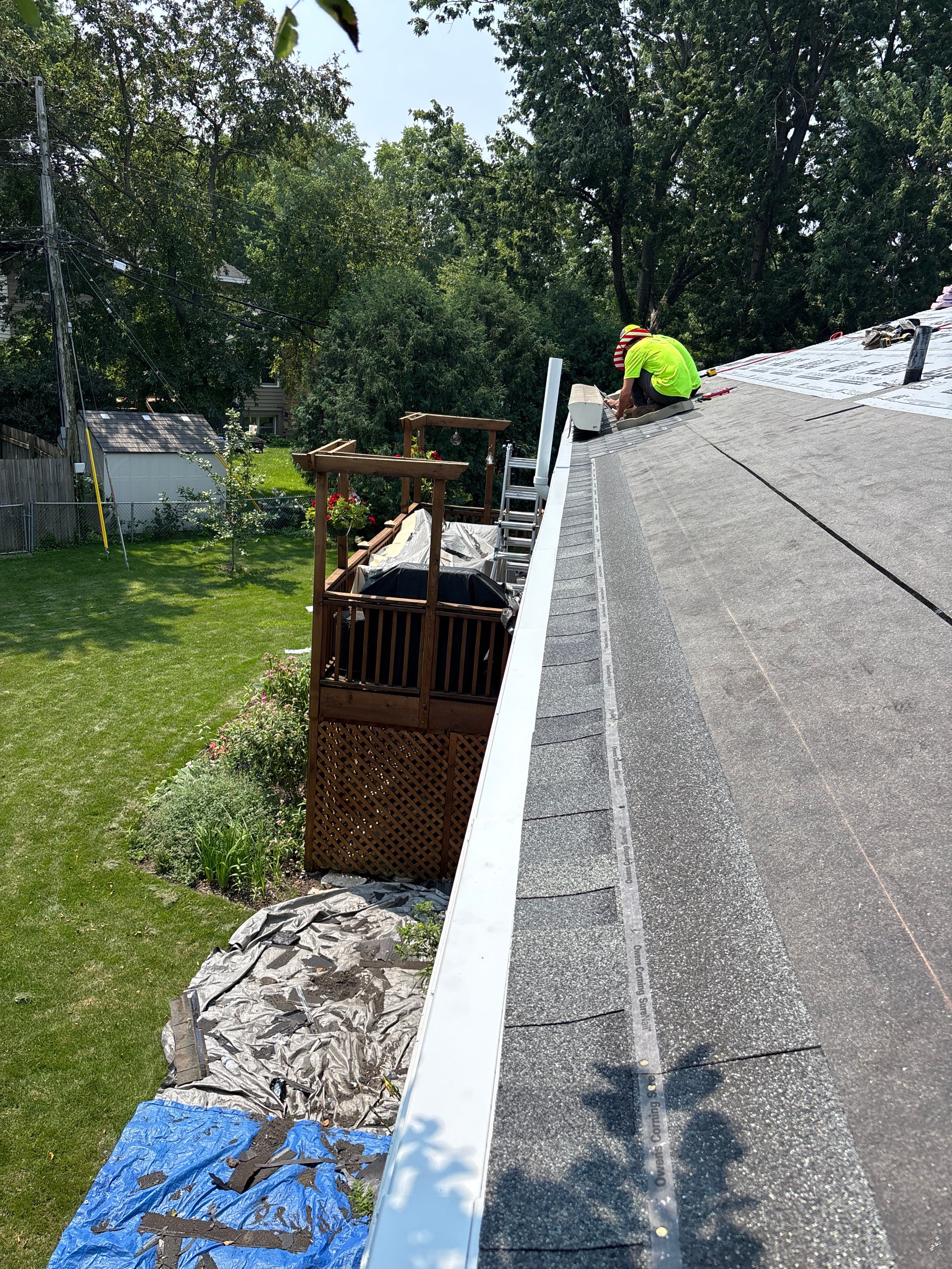 Gutter Guards Installed for a Maintenance-Free Solution by Next Level Seamless Gutters / Exteriors Inc.