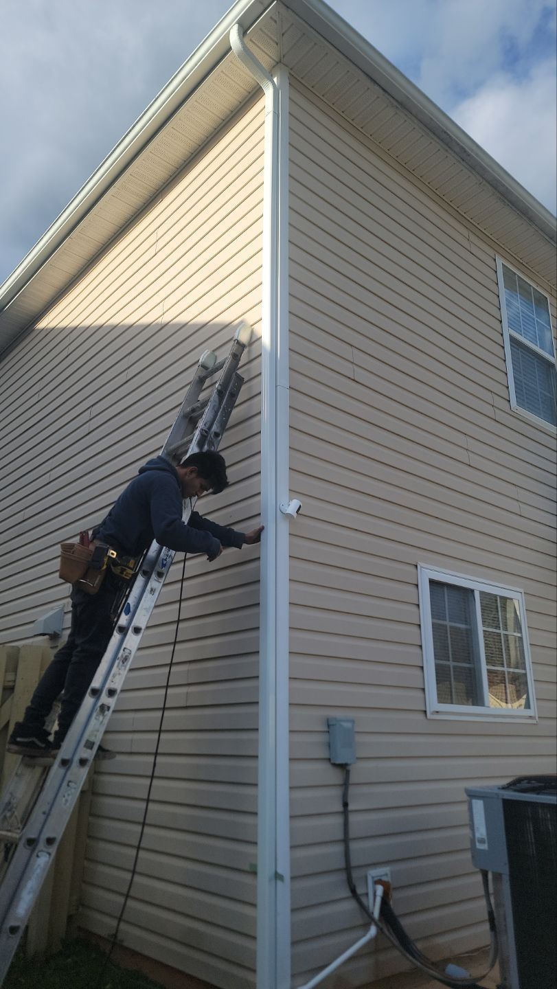Roof replacement, interior and gutters repair by hail and wind damage by Just Brilliant Restoration JBR
