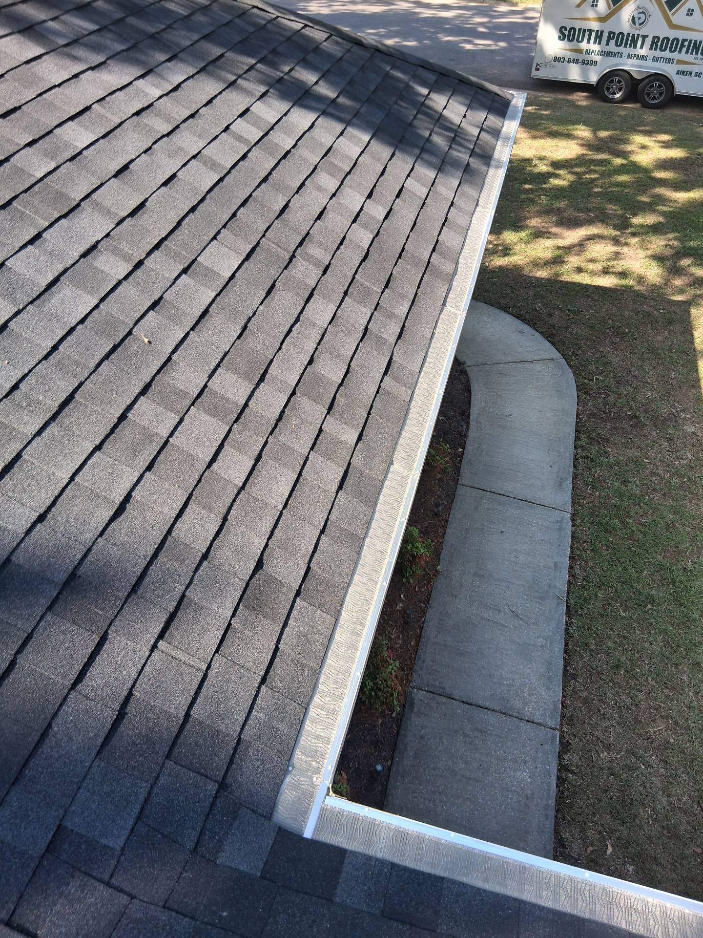 Roof Replacement- IKO Granite Black- Aiken by South Point Roofing