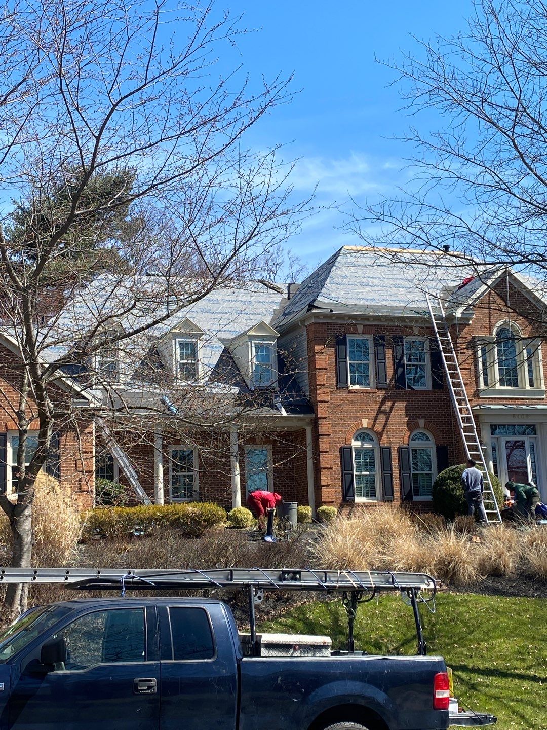 New Roof Installation & New Gutters and downspouts  by Alpha Design Services
