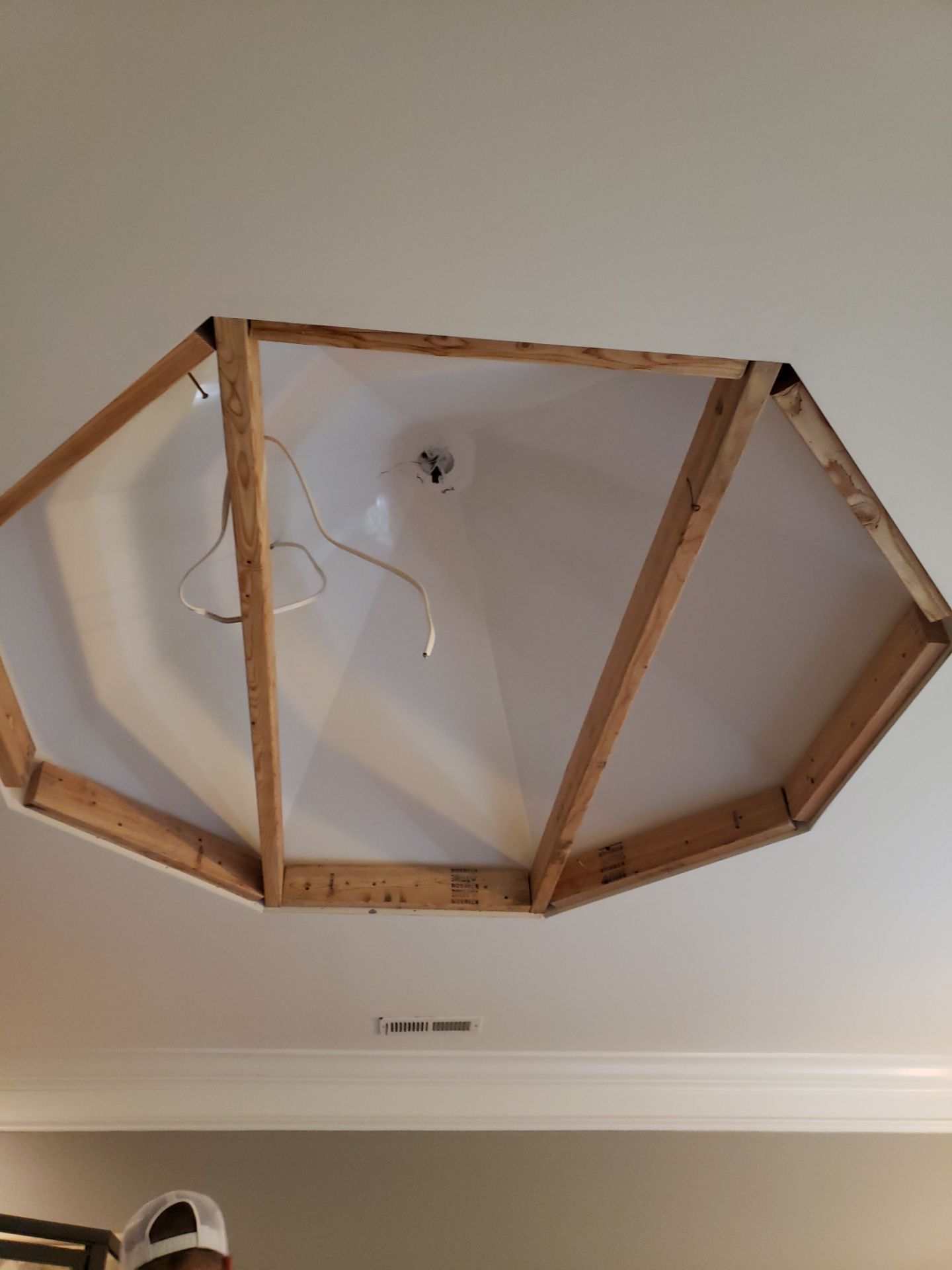 Bathroom Ceiling Transformation by A Step Above Handy LLC