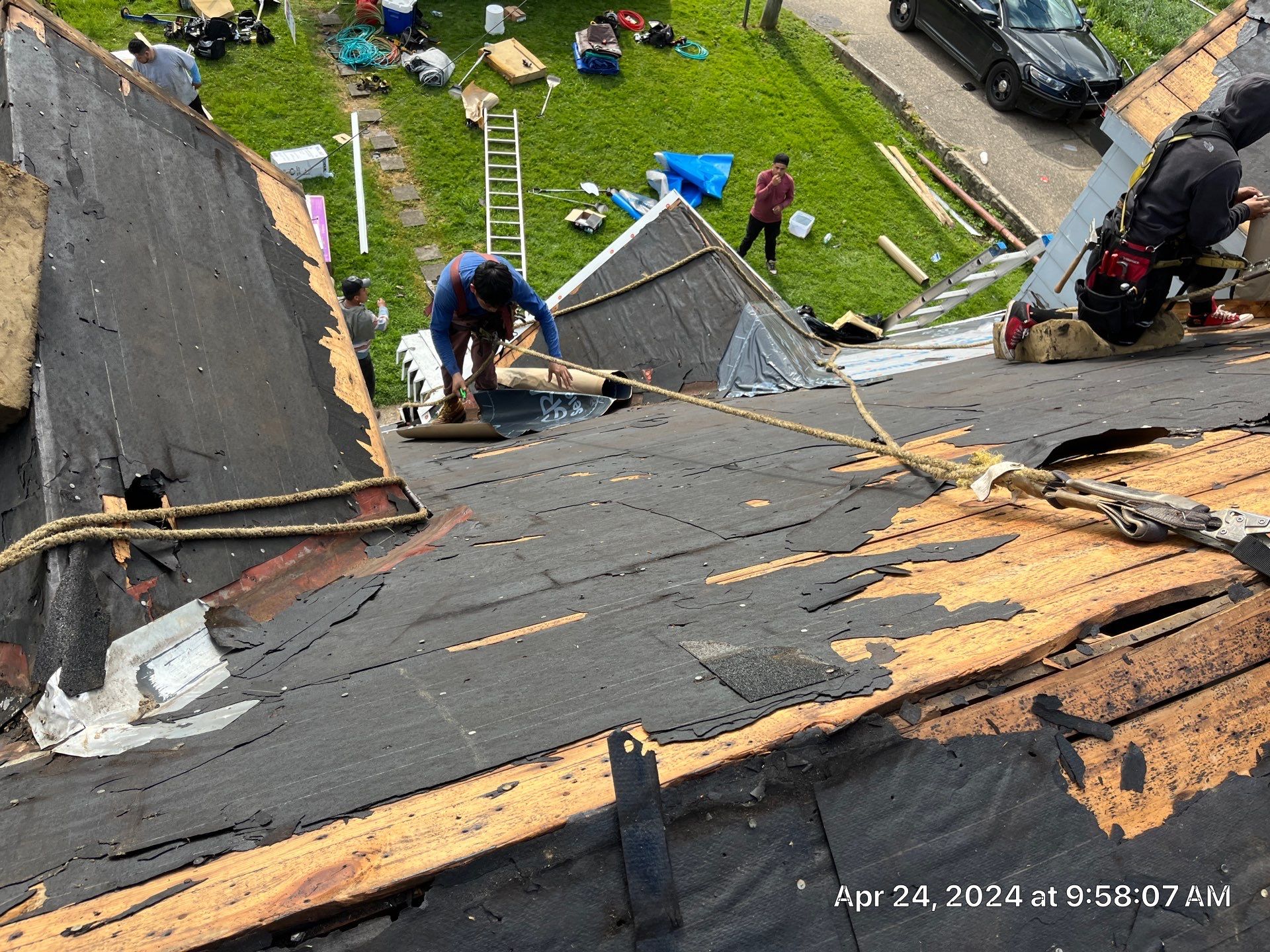 Residential Roofing Installation using Certainteed Landmark Pro Shingles by Fahey Roofing + Contracting