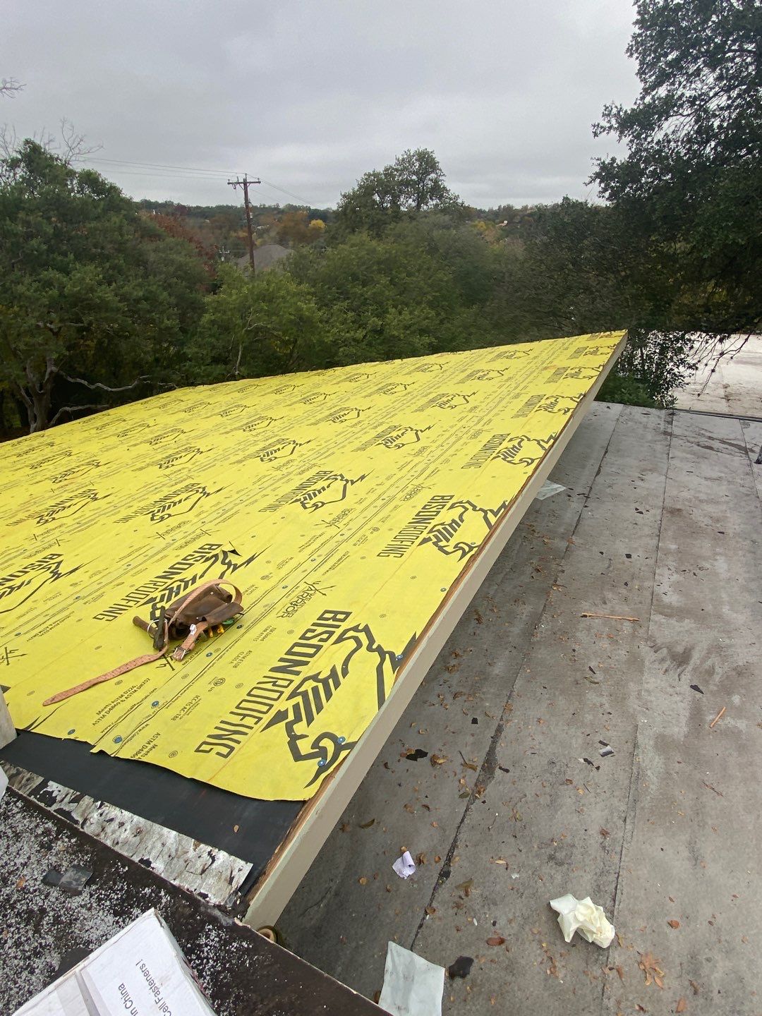 San Antonio Roof Project by Bison Roofing  