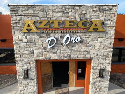 Azteca, Orlando Channel Letters Flush Mounted