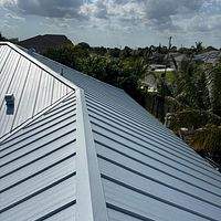 24ga 1" Nail-Strip Mill Finish by Total Roofing System The Metal Roof Experts