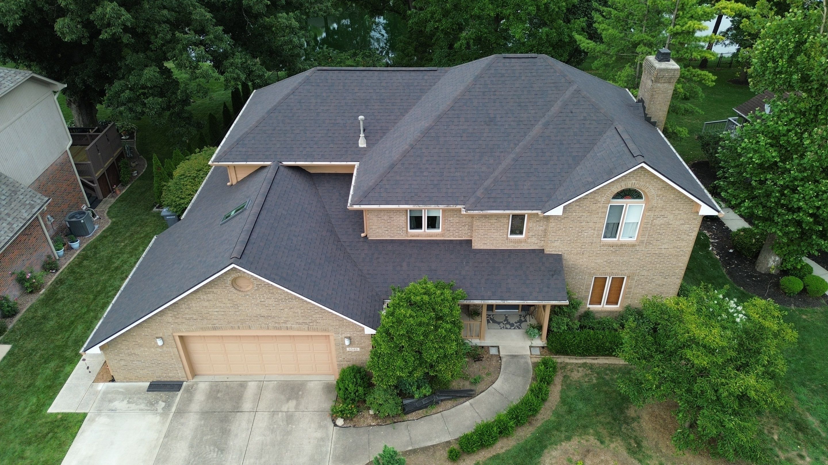 Project in Indianapolis by Moss Roofing