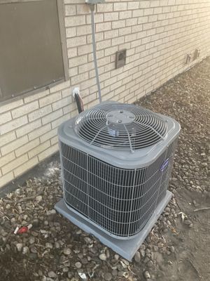 Carrier Central Air Conditioning Installation