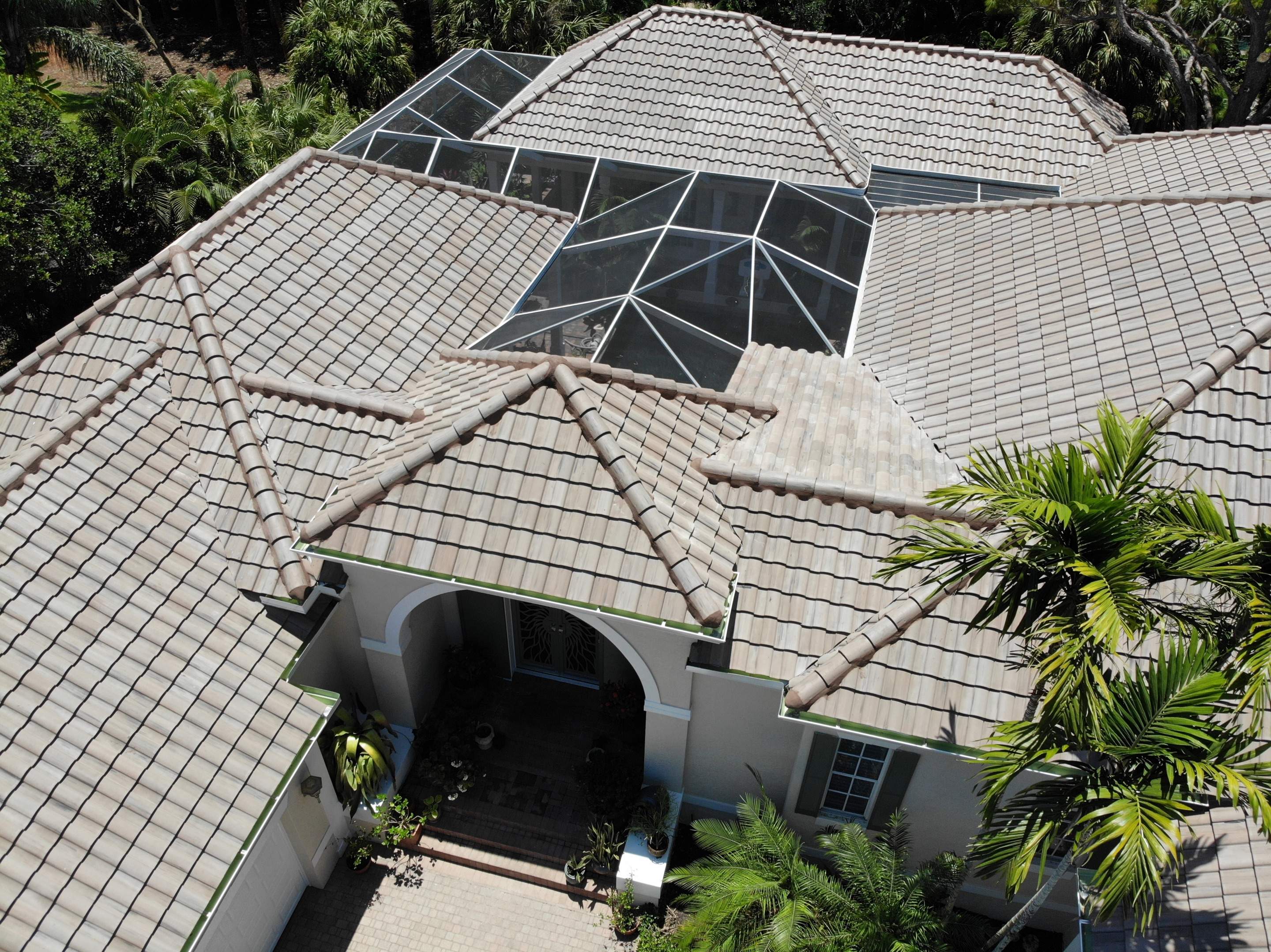 Residential Roofing Installation using Eagle Concrete Tile in Bonita Springs by International Roofing