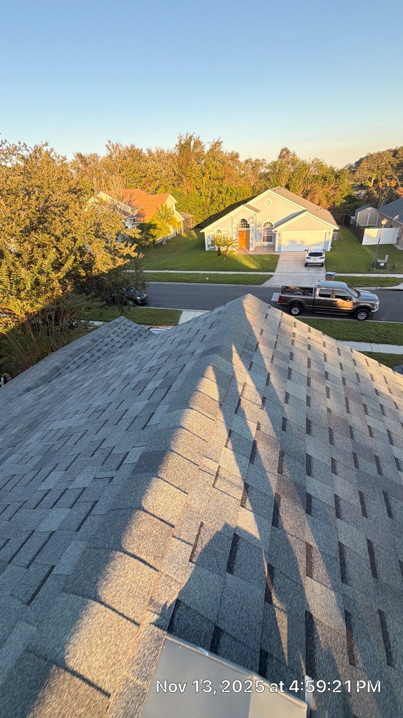 Atlas Pinnacle Pristine Architectural Shingle Roof Replacement in Kissimmee by Fortified Roofing Solutions Corp.