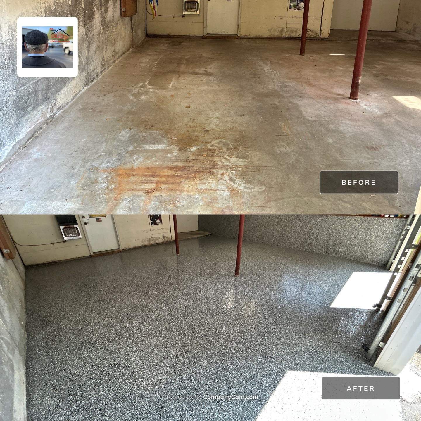 Concrete Floor Coating – Wombat by DiGiorgi Roofing and Siding Inc