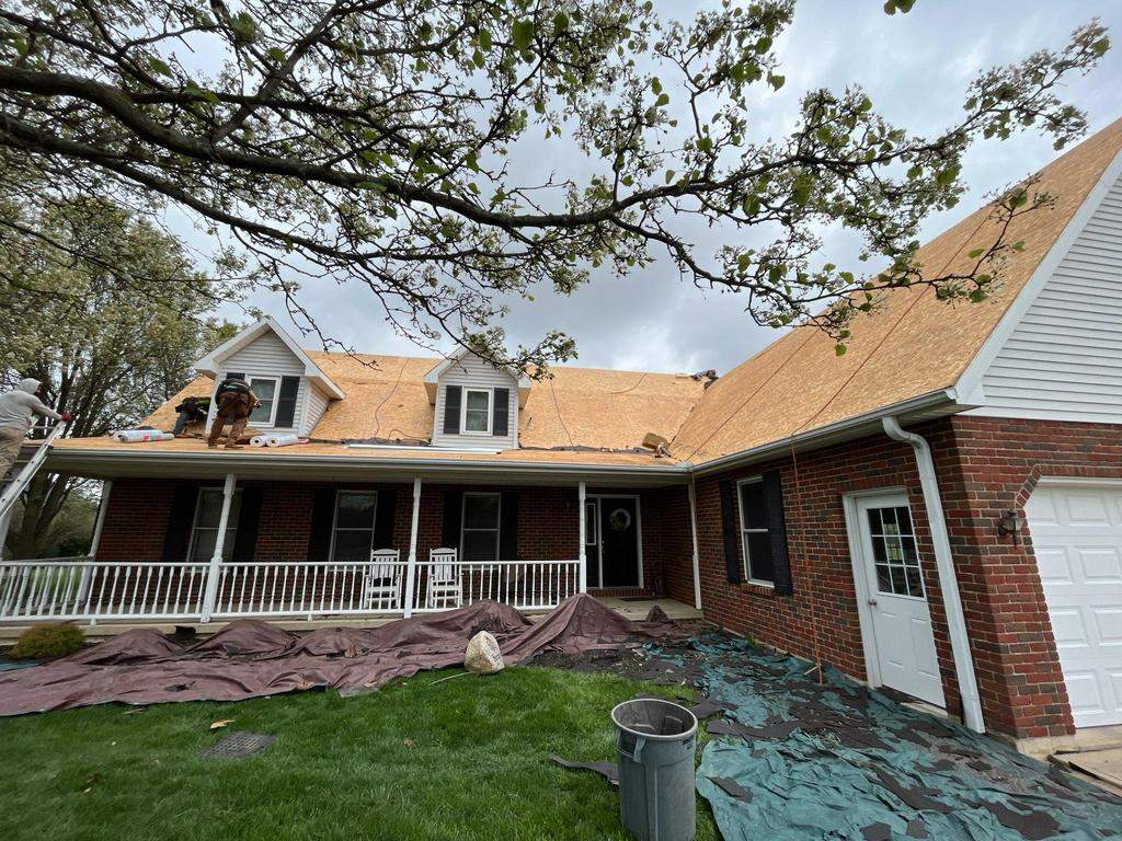 Residential Roofing Installation using GAF Timberline HDZ Appalachian Sky by Nitro Roofing and Construction