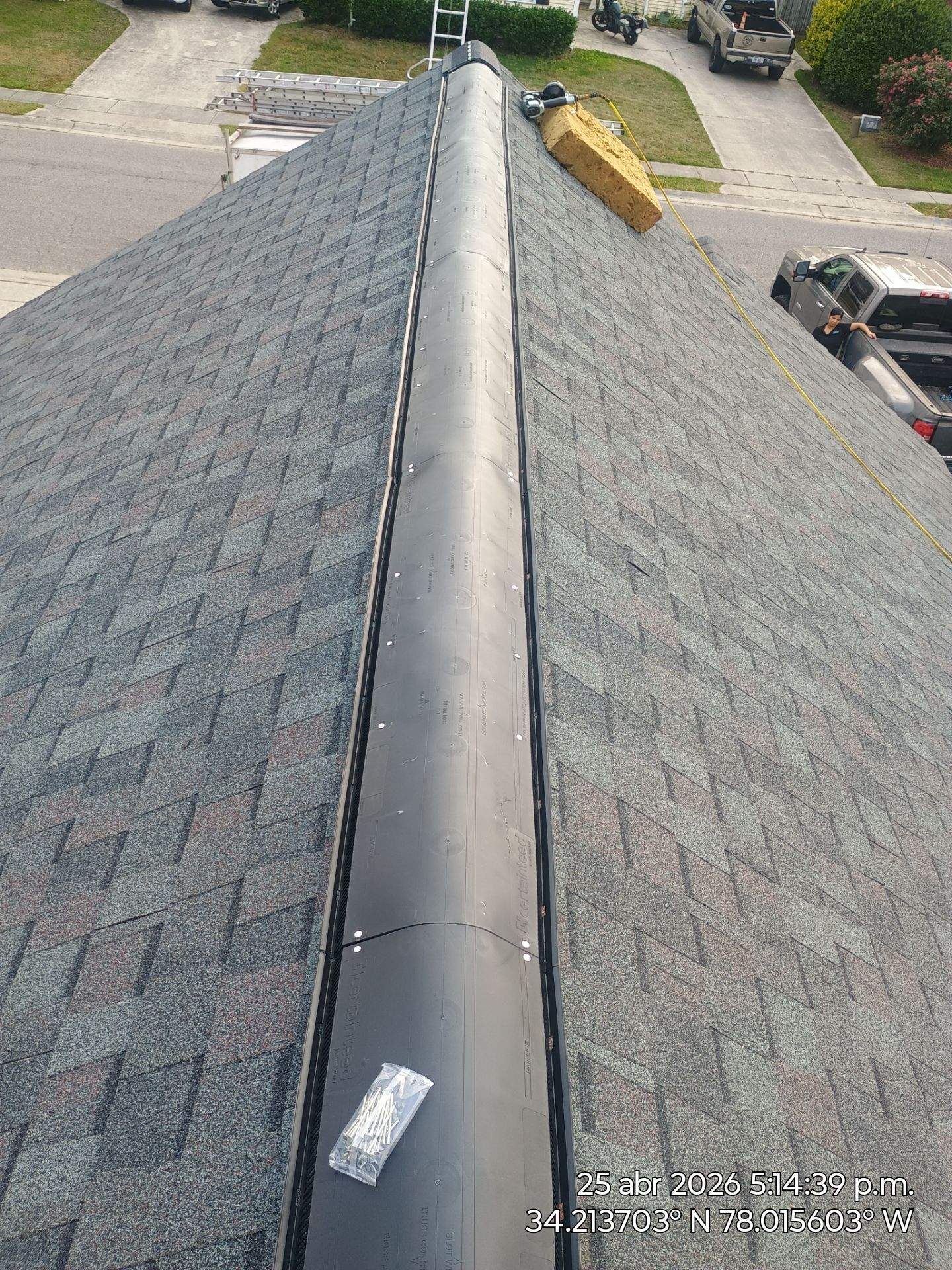 Roof Replacement Project in Leland, NC using Certainteed Landmark Colonial Slate by local roofing contractors near me by RGR Construction and Roofing, LLC